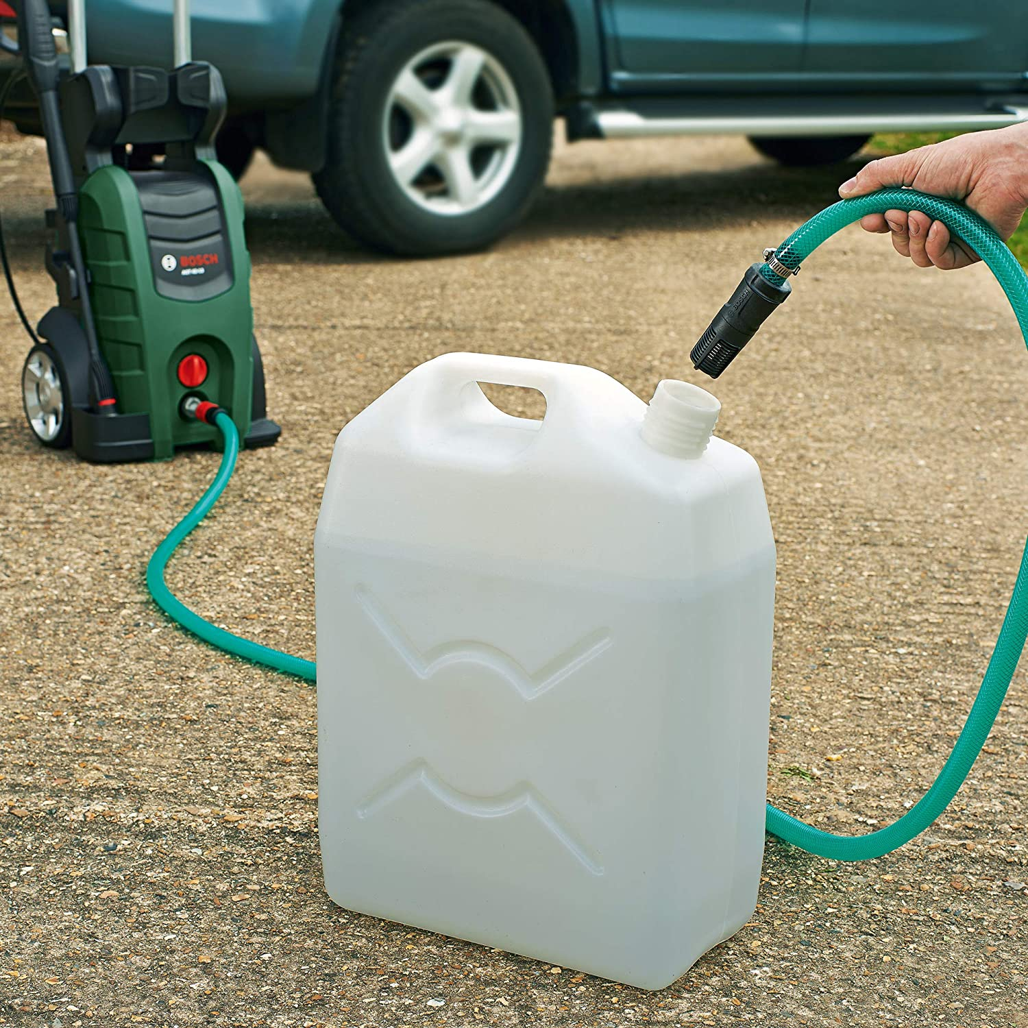 Bosch 1500 Watt Electric High Pressure Washer Cleaner 1740 PSI with High Pressure Gun & Bosch Self Priming Kit for Bosch High Pressure Washers Easyaquatak, Universalaquatak image number 5