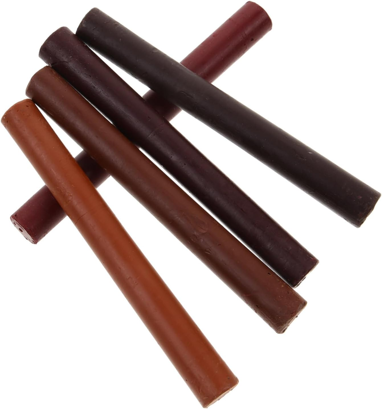 5Pcs Hardwood Floor Repair Kit Furniture Refinishing Crayons Scratch Repair Markers Touch-Up Paint Pen Multi-Use for Wood Floors image number 2