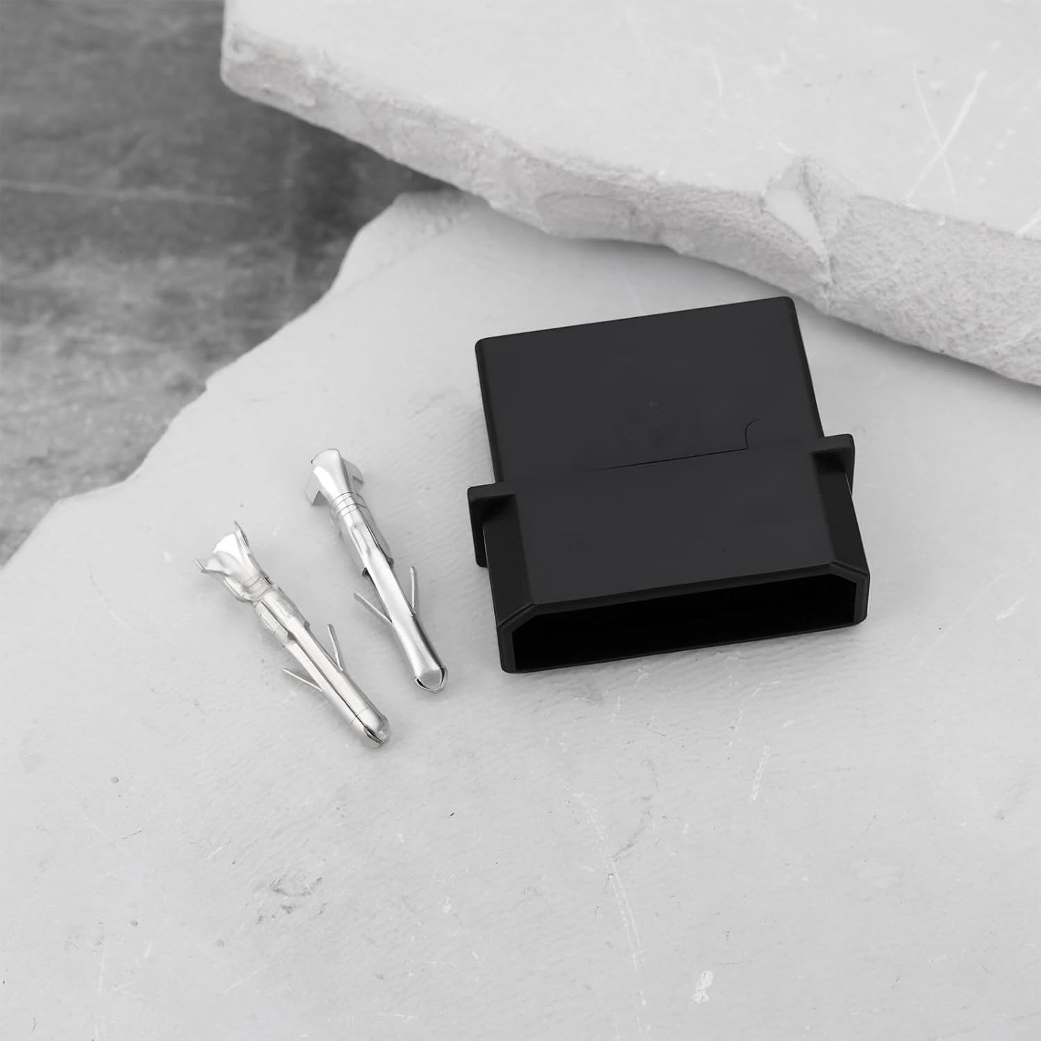 SING F LTD 4Pcs 4 Pin Computer PATA HDD PC Power Connector Kit Compatible with Molex Power Interface Hard Drive Optical Drive (Female)