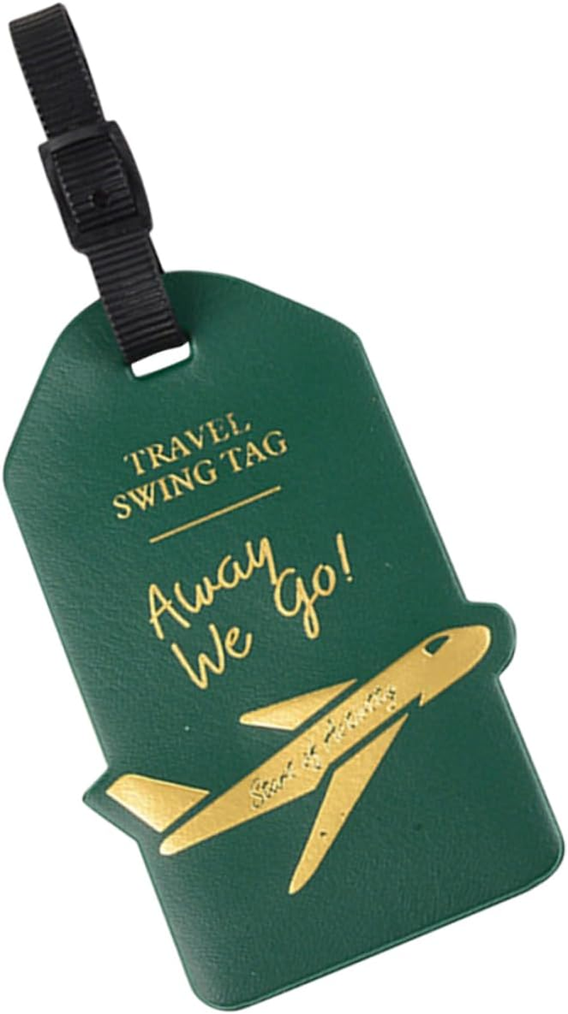 CHILDWEET Travel Suitcase Tag Luggage Id Labels Baggage Tag Straps Connector Random Color image number 5