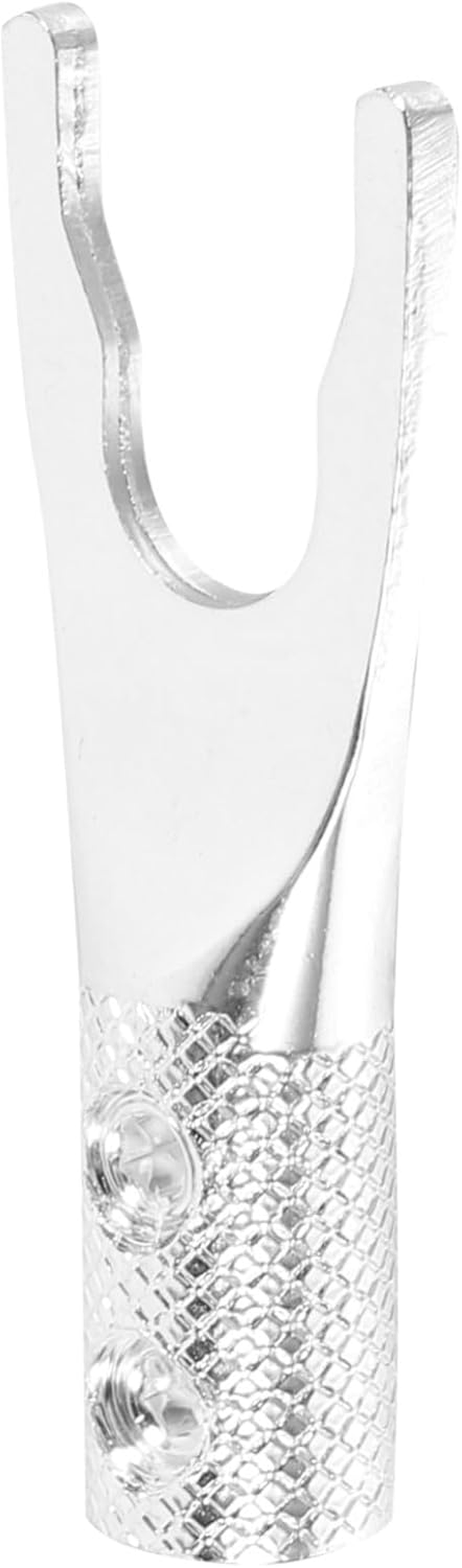 UTHCLO Silver-Plated Audio Cable Plug Adapter Y-Shape Banana Speaker Wire Connector for Home Audio Systems Compatible with Amplifiers and Speakers image number 2