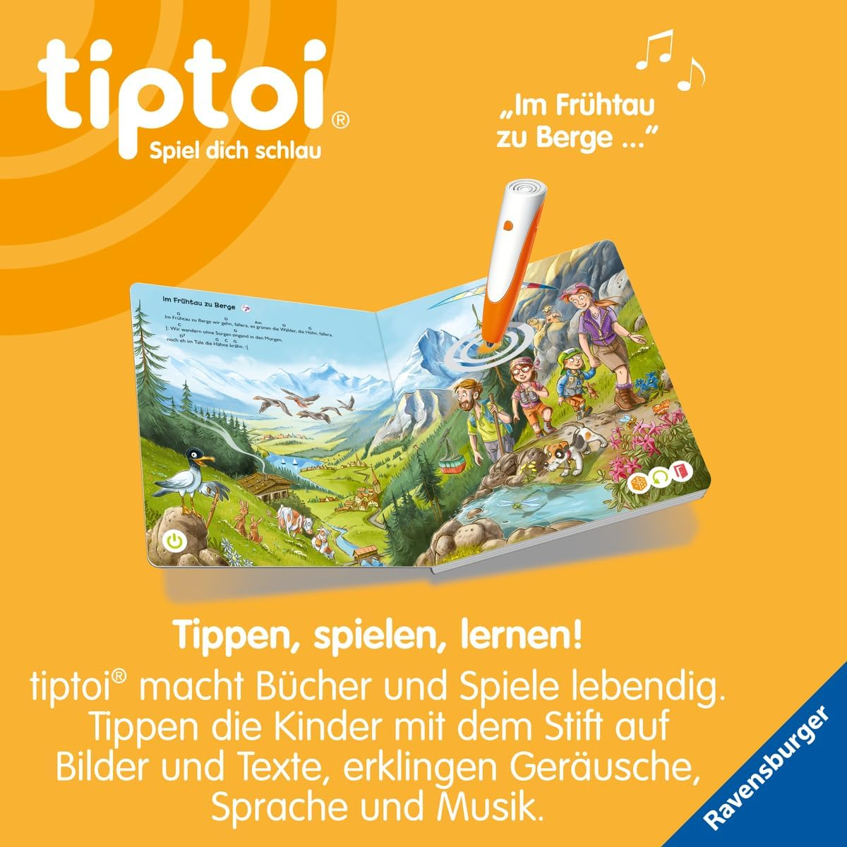 Tiptoi&reg; Meine Sch&ouml;nsten Lieder F&uuml;r Unterwegs image number 2