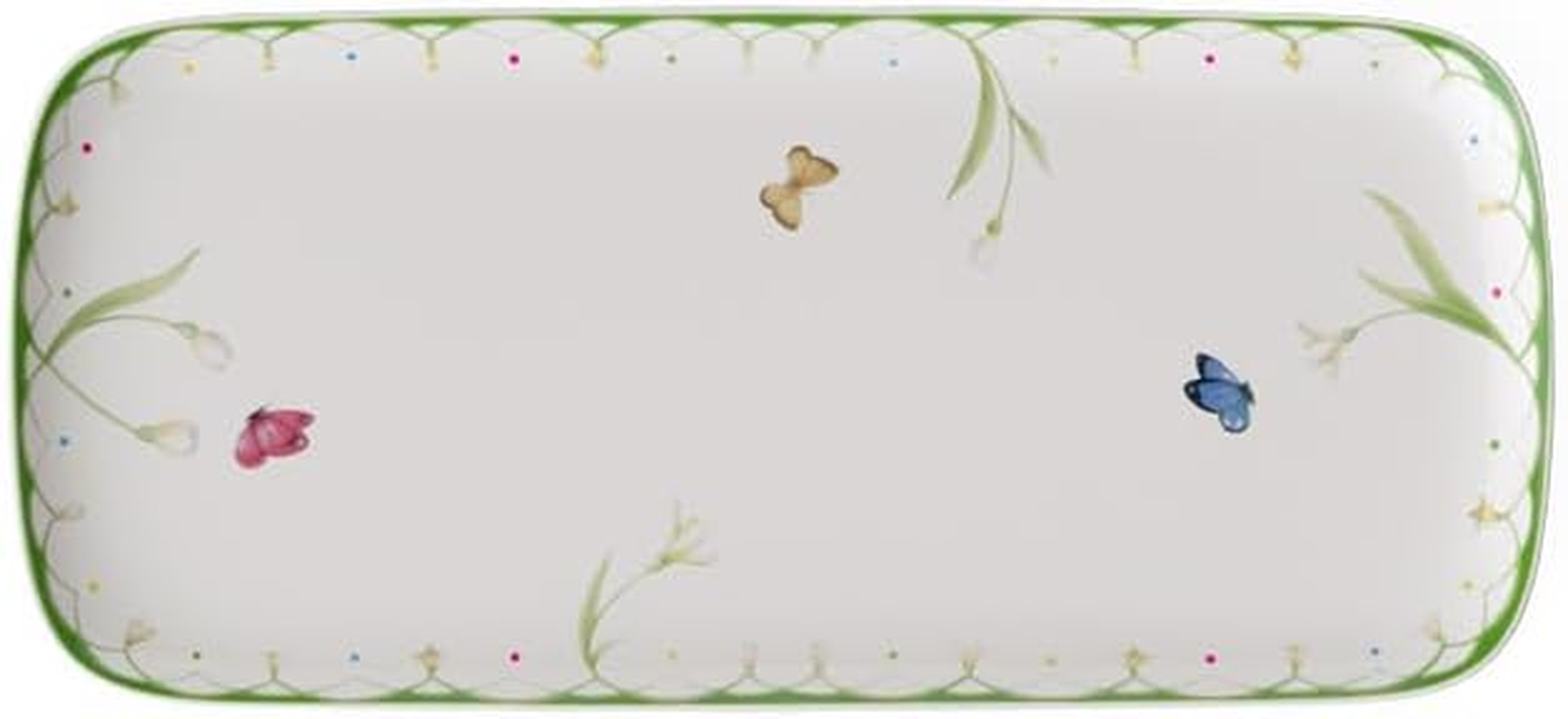 Villeroy & Boch Colourful Spring Dinner Plate (27 Cm), Premium Porcelain, White/Coloured image number 3