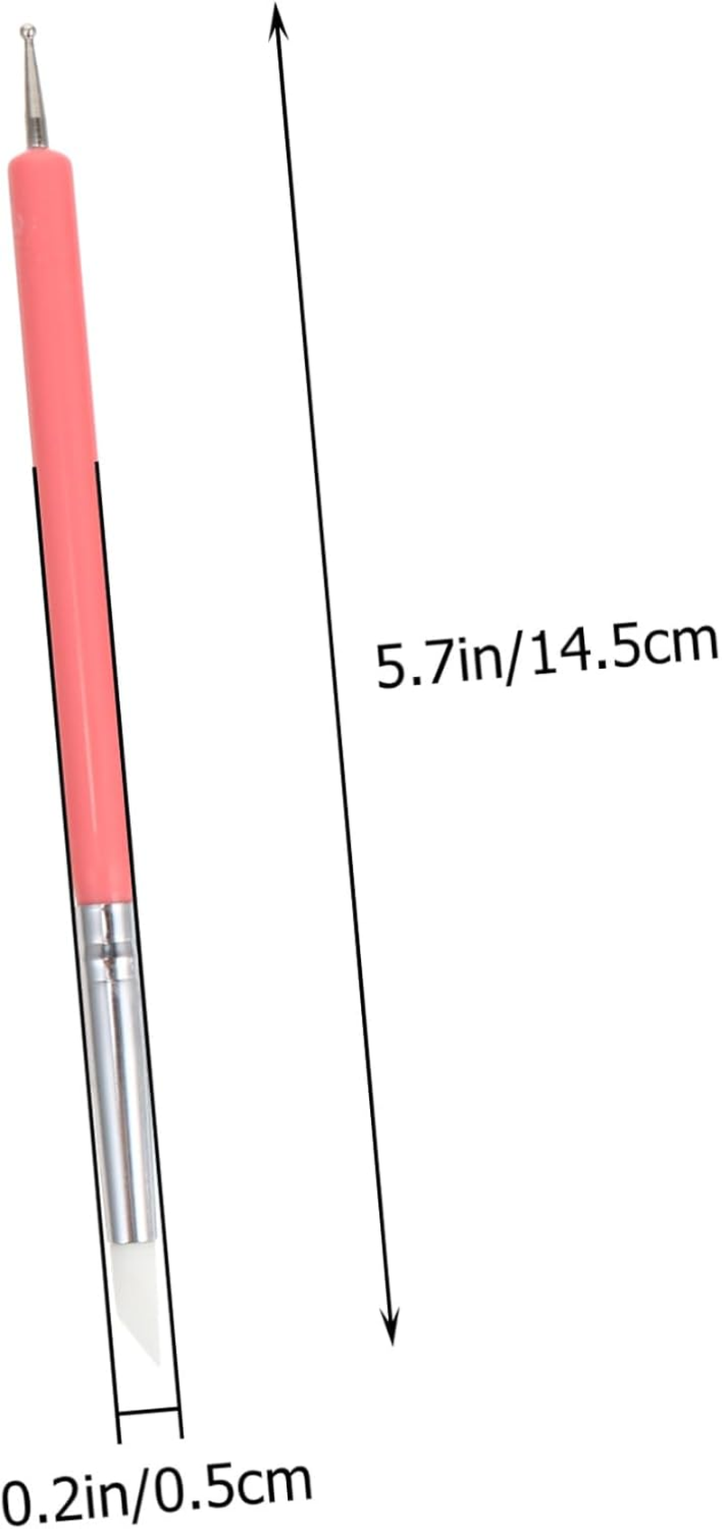 BIUDECO 5Pcs Diy Nail Art Pen Nail Art Tools Gel Pen Lining Brush Dotting Tool image number 3