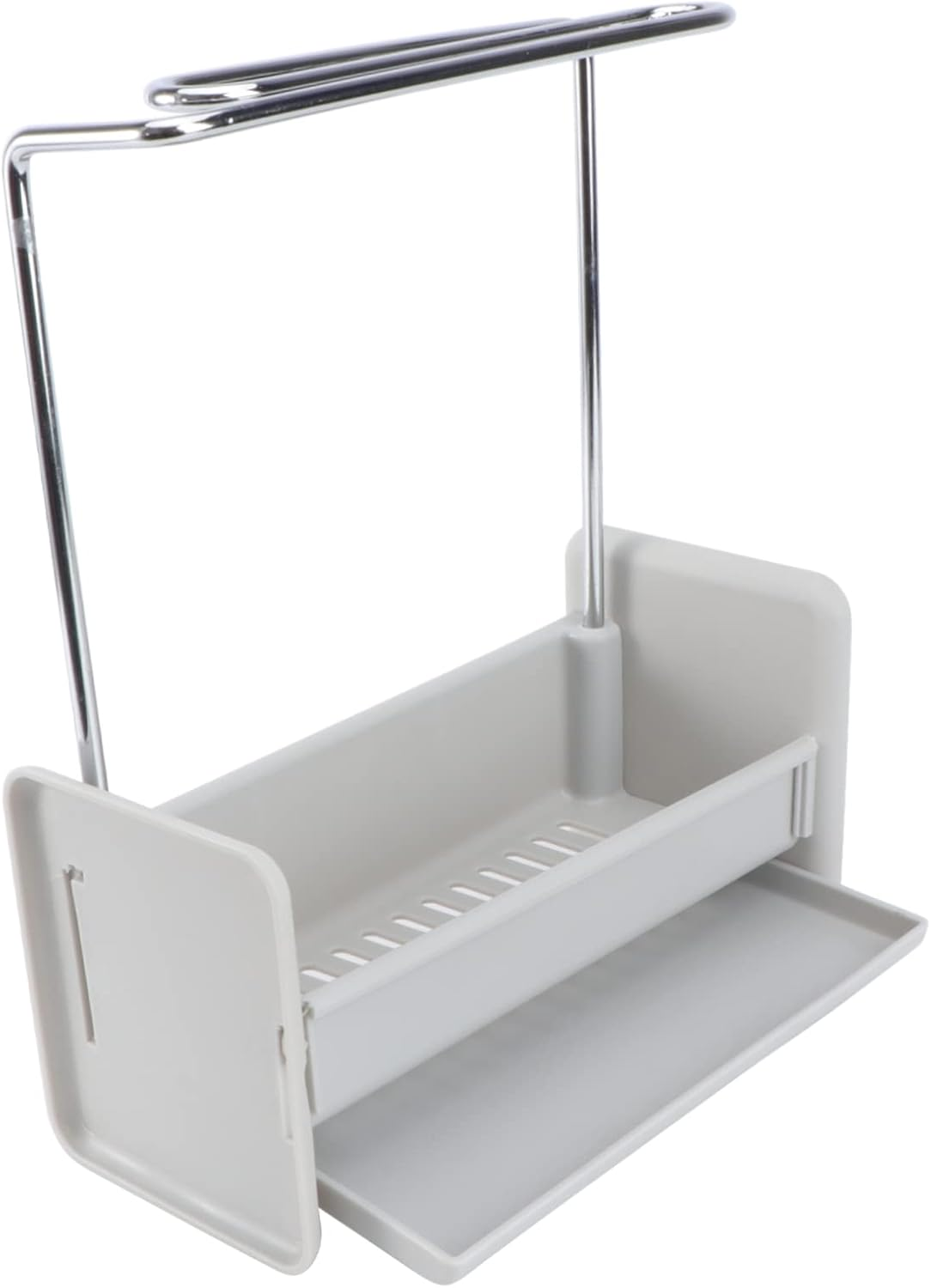 LABRIMP Elegant Modern Design Sink Rack Dish Drying Rack over Sink Kitchen Wall Storage Cleaning Cloth Holder