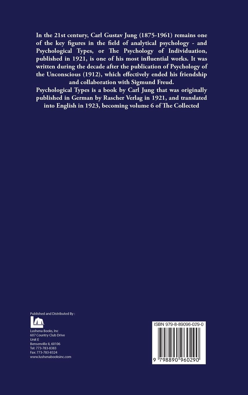 Psychological Types, or the Psychology of Individuation image number 2