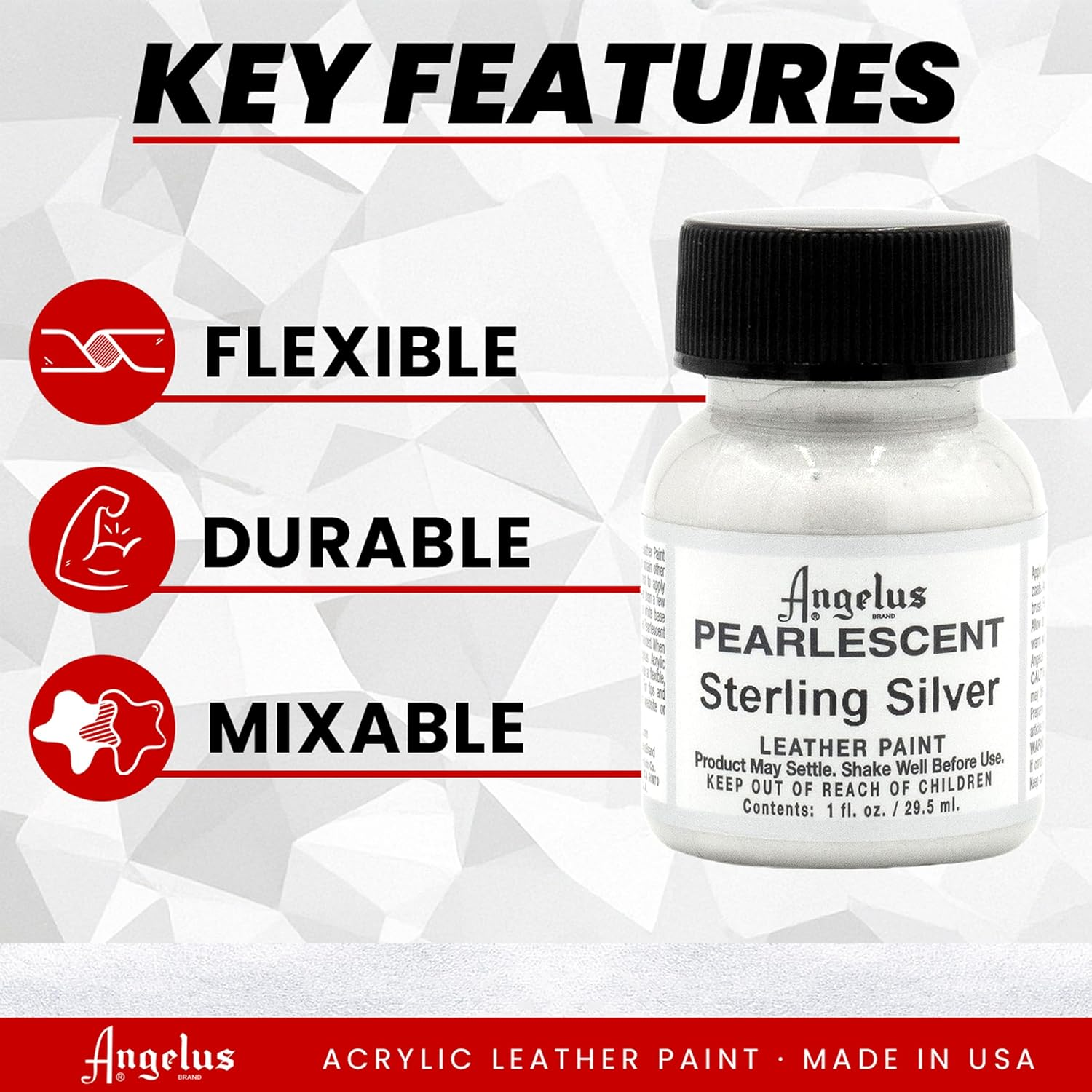 Angelus Neon Leather Paint - Emerald Green image number 6