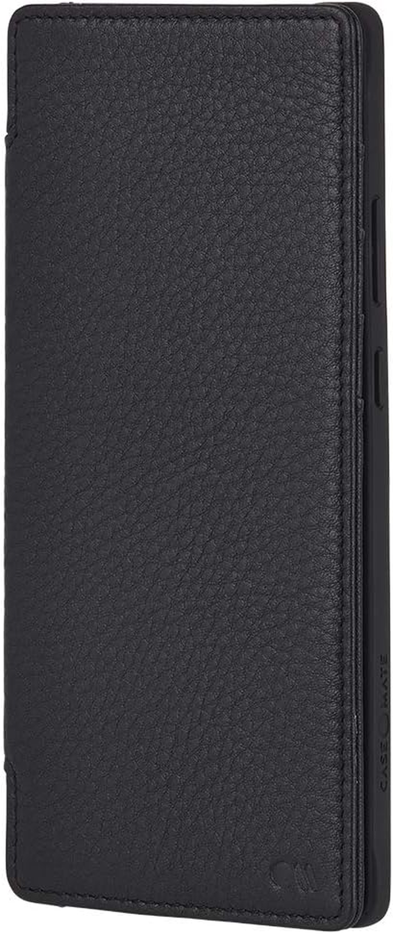 Case-Mate - Case for Samsung Galaxy Note 20 5G - Leather Wallet Folio W/Micropel - 6.7 Inch - Black image number 4