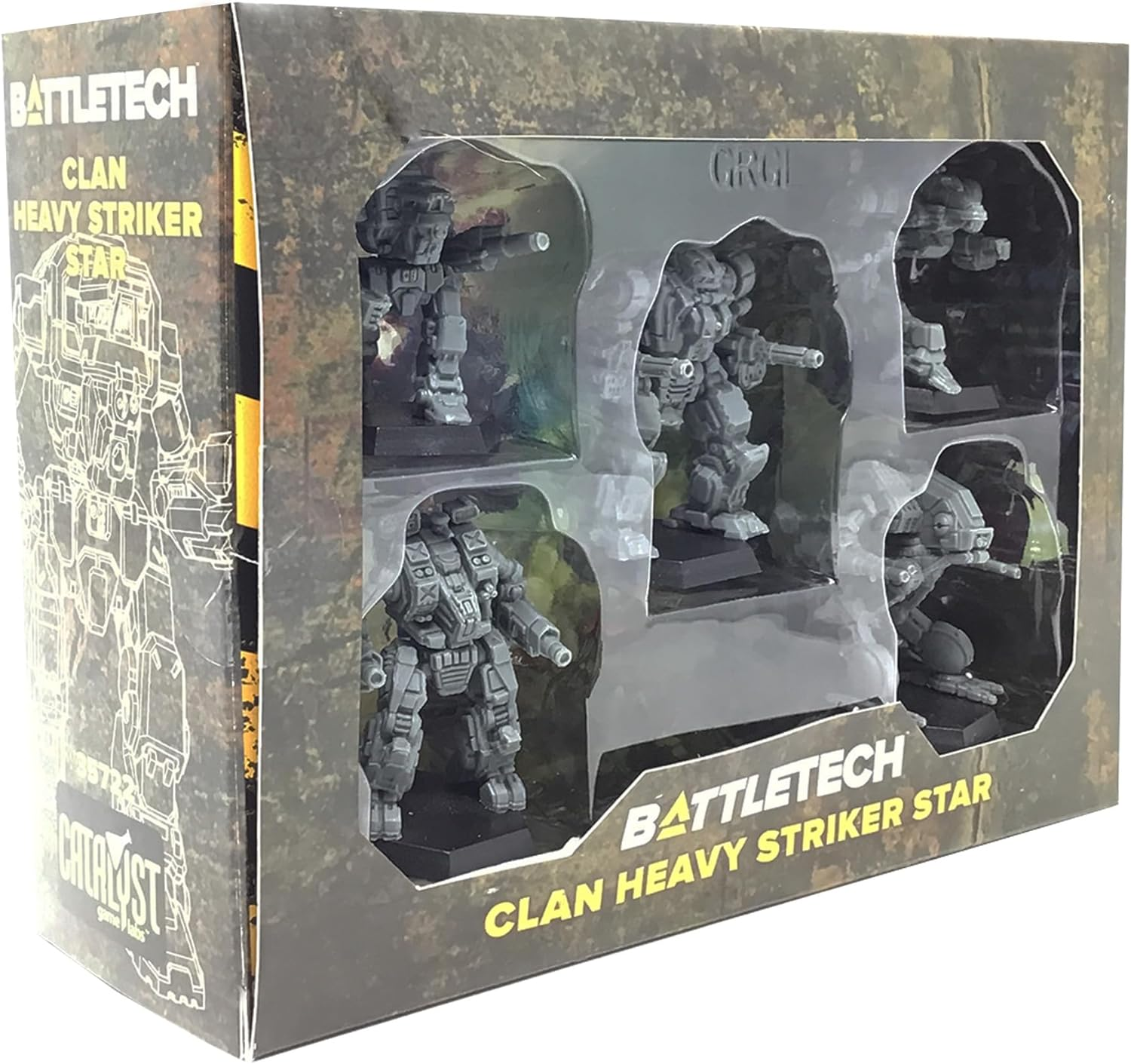 Catalyst Game Labs | Battletech Clan Heavy Striker Star | Miniature Game | Ages 10+ | 2 Players | 120 Minutes Playing Time, Multi image number 5