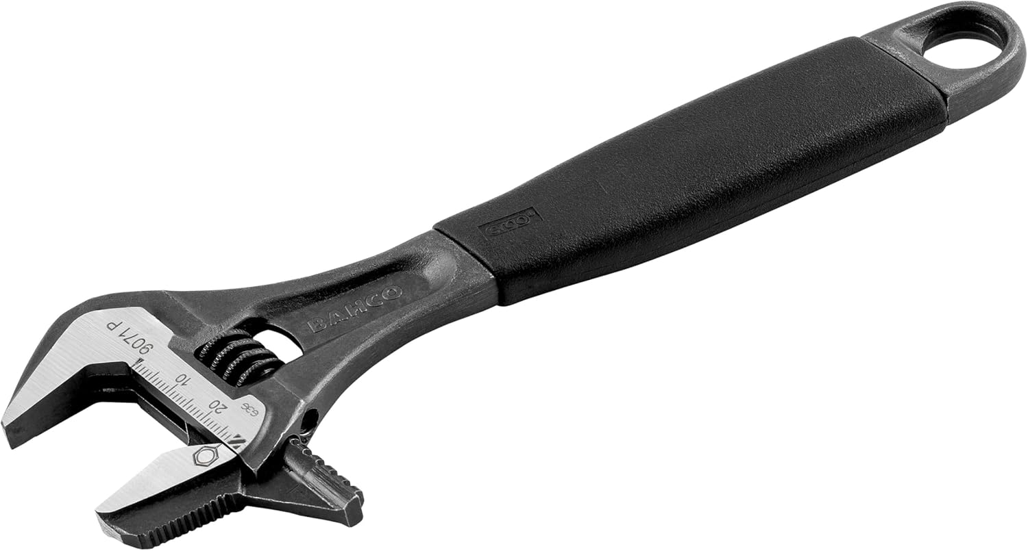 Bahco 9071RPC 1-1/16-Inch Jaw Capacity 8-Inch Two in One Adjustable Pipe Wrench