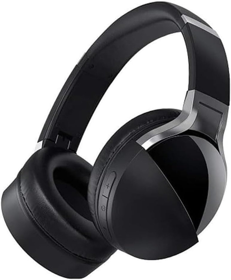 Blendend Wireless Headphones, Black, Headband with Bluetooth and Microphone, Perfect for Calls and Music