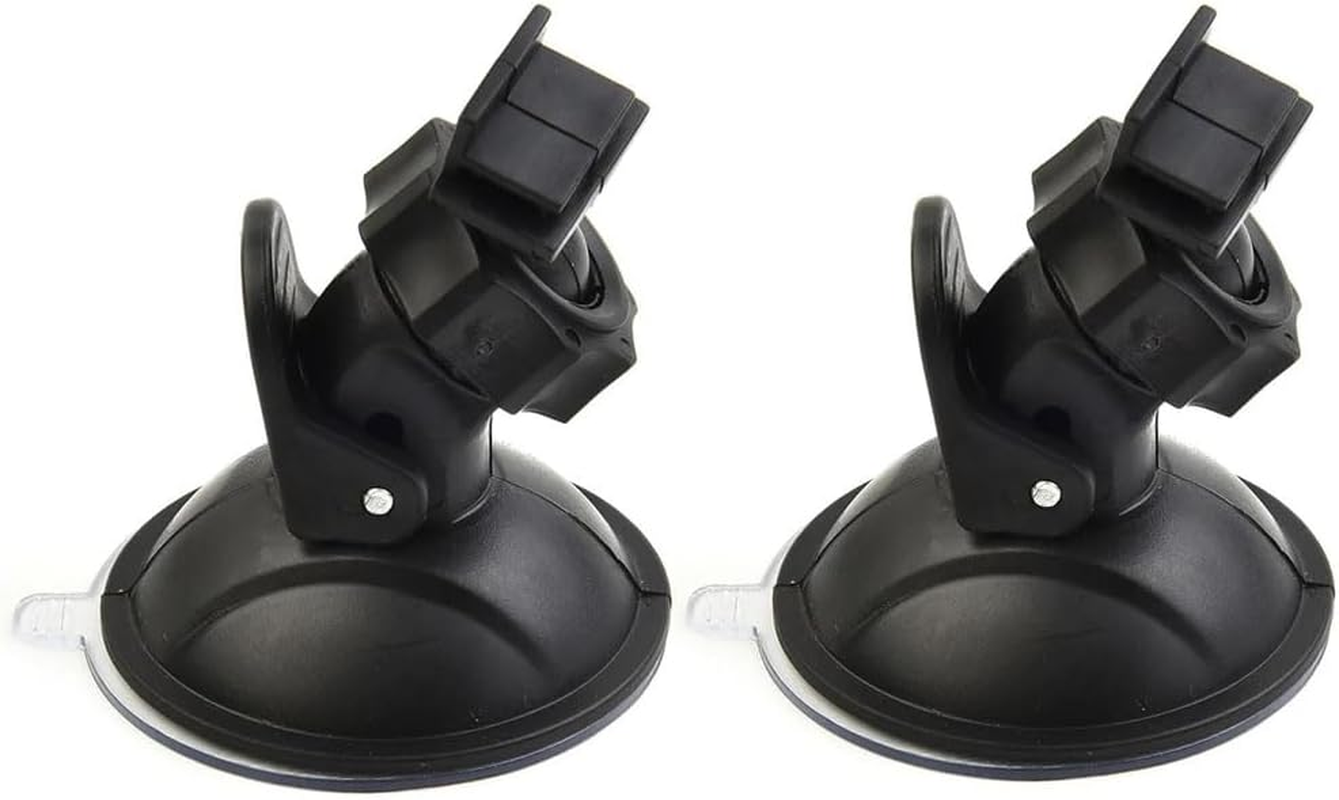 2 Pcs Dashcam Suction Cup Mount for Car, Universal Windshield Holder Compatible with Navman Dash Cameras and Most Vehicle Cameras, Adjustable 360&deg; anti Shake Secure Mount. image number 4