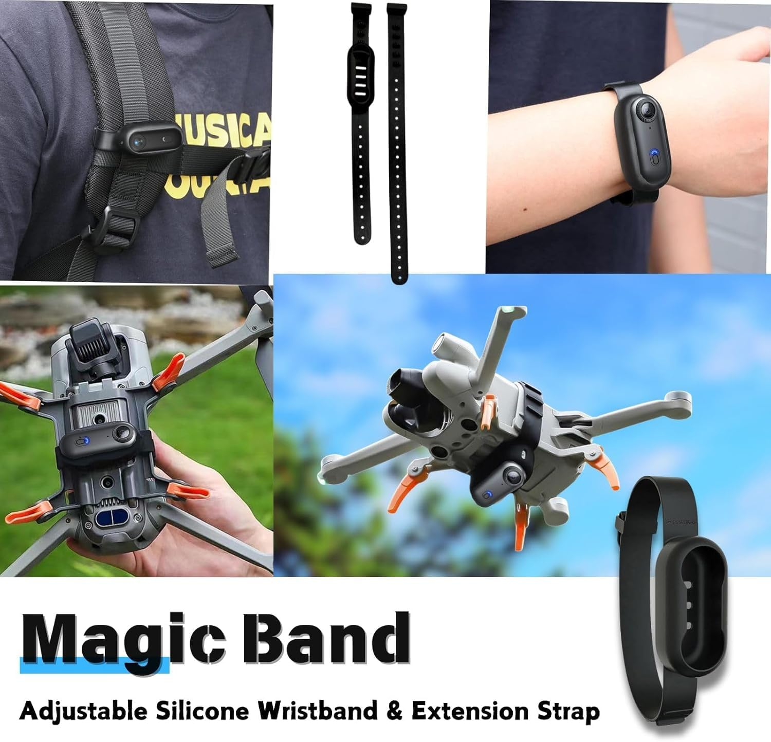 4K Body Camera, POV Pro 4K,Wearable Camera with 360&deg;Rotatable Clip & Magnetic Clip,120 Minutes for Recording,Take for Lecture, Traveling,Pet Walking and Outdoors Activities(4K-P-64G) image number 3