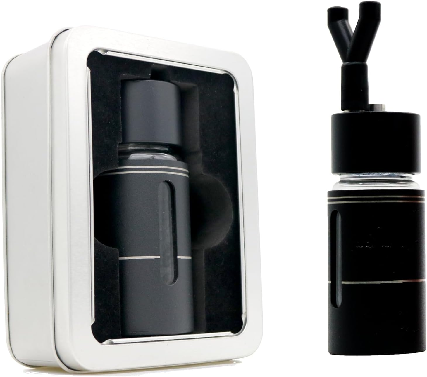 YDPSPORT Poppers Bottle, Leakproof Inhaler Bottle, Aroma Inhaler Bottle，Empty Bottle No Liquid inside (Black)