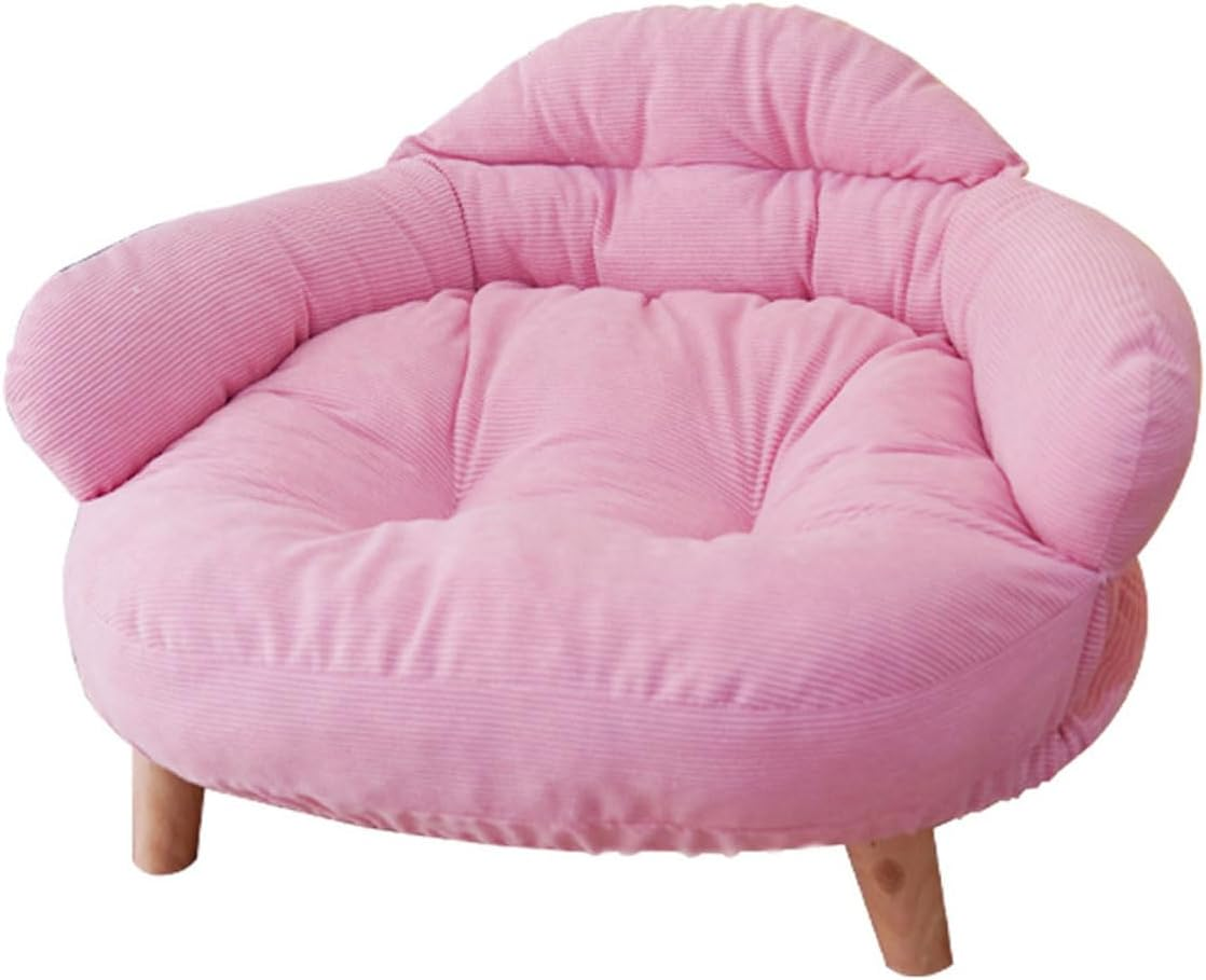 AIMALL Luxurious Pet Sofa Bed for Medium-Sized Dogs, Comfortable Velvet Couch, Supports up to 81 Lbs