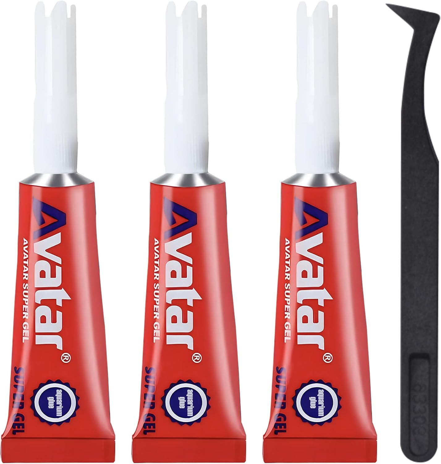 3Pcs Aquarium Glue, Aquarium Aquascape Aquatic Plants Coral Glue, Safety and Quick-Drying, Reef Glue Suitable for Aquatic Plants, Moss, Coral, Stones, Shells, Fresh Water and Salt Water All Can Be Us image number 4