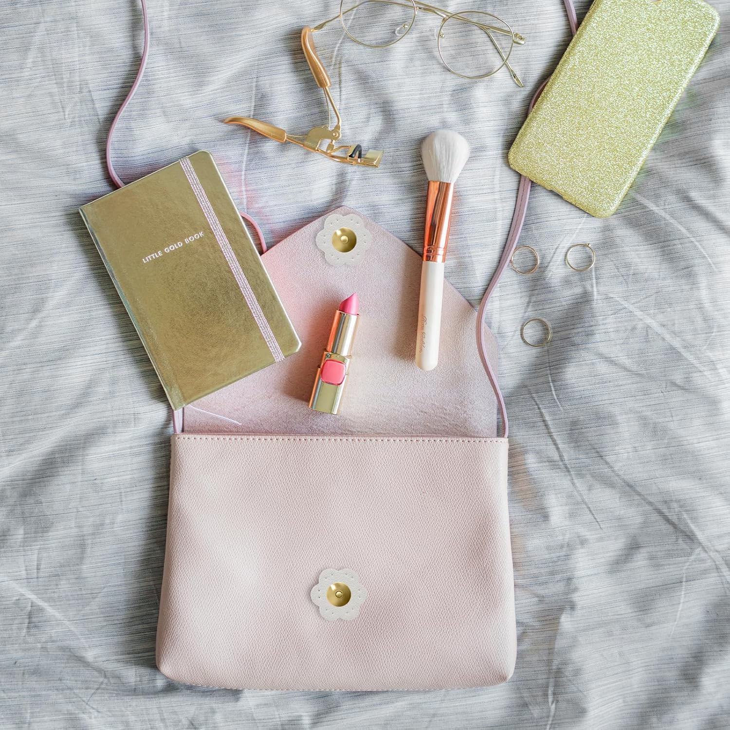 TEAONE Leather Magnetic Snaps, 6 Pairs Magnetic Blossom Buttons for Purse, Handbag, Wallet, Clothes, DIY Crafts (Colorful) image number 4