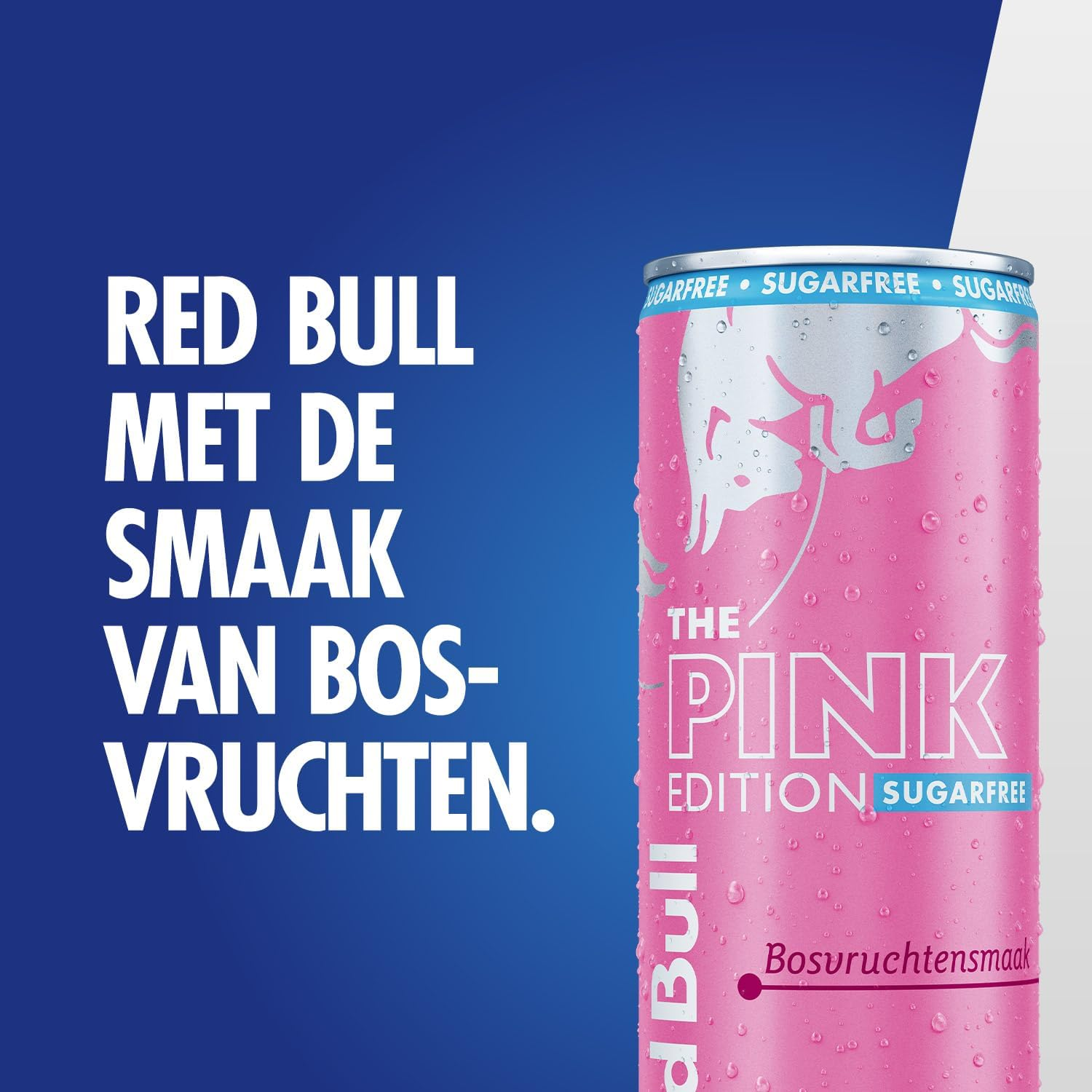 Red Bull Energy Drink Pink Edition Sugar Free, Forest Fruit Flavour, Pack of 12-12 X 250 Ml, Sugar-Free Energy Drink with Forest Fruit Flavour I Stimulates Body and Mind