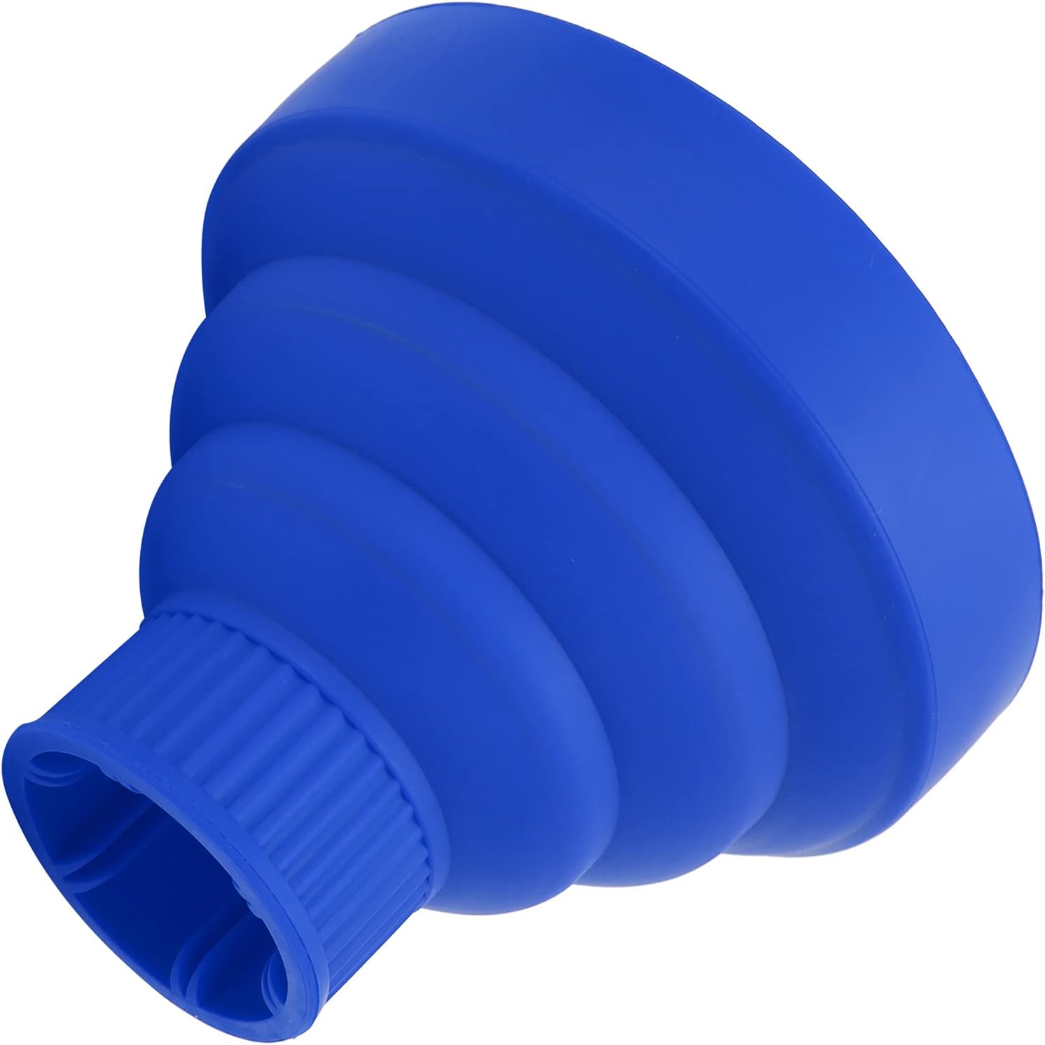 Diffuser Hair Dryer, Universal Diffuser Hair Dryer Attachment, Folding Universal Hair Dryer Diffuser, Portable Travel Folding Hair Dryer Diffuser (Blue)