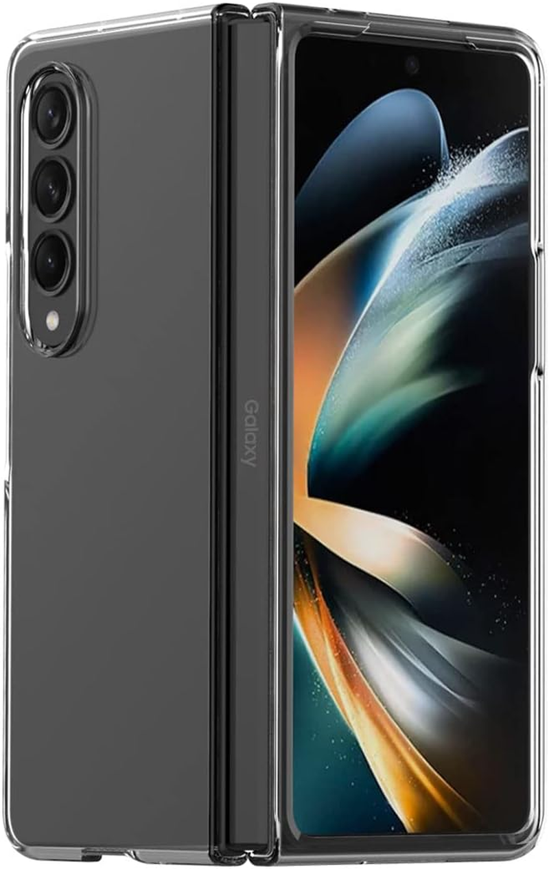 ARAREE AR24763GZFD3 Samsung Galaxy Z Fold 4 Case, NUKIN Clear, Transparent, Thin, Lightweight, Shockproof, Polycarbonate, Hard Case, Camera Protection Design, Galaxy image number 5