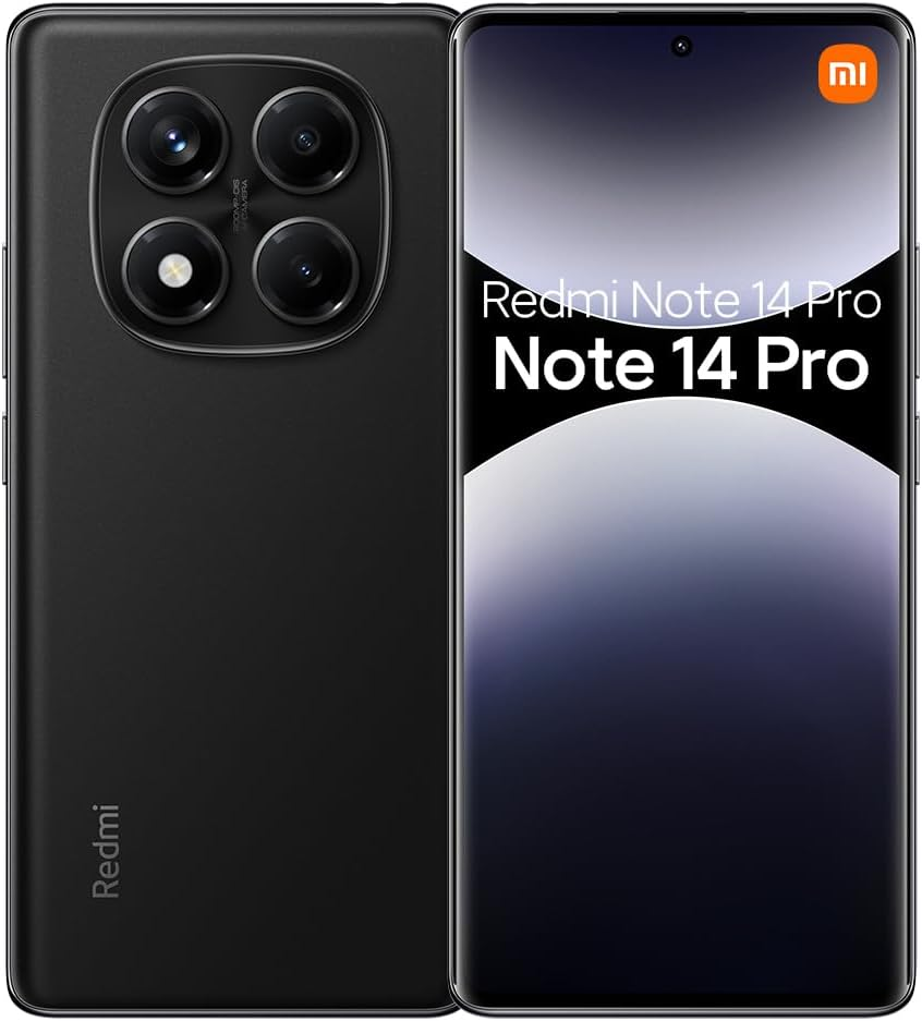 XIAOMI REDMI NOTE 14 PRO 4G (6.67'' - 12/512GB) BLACK