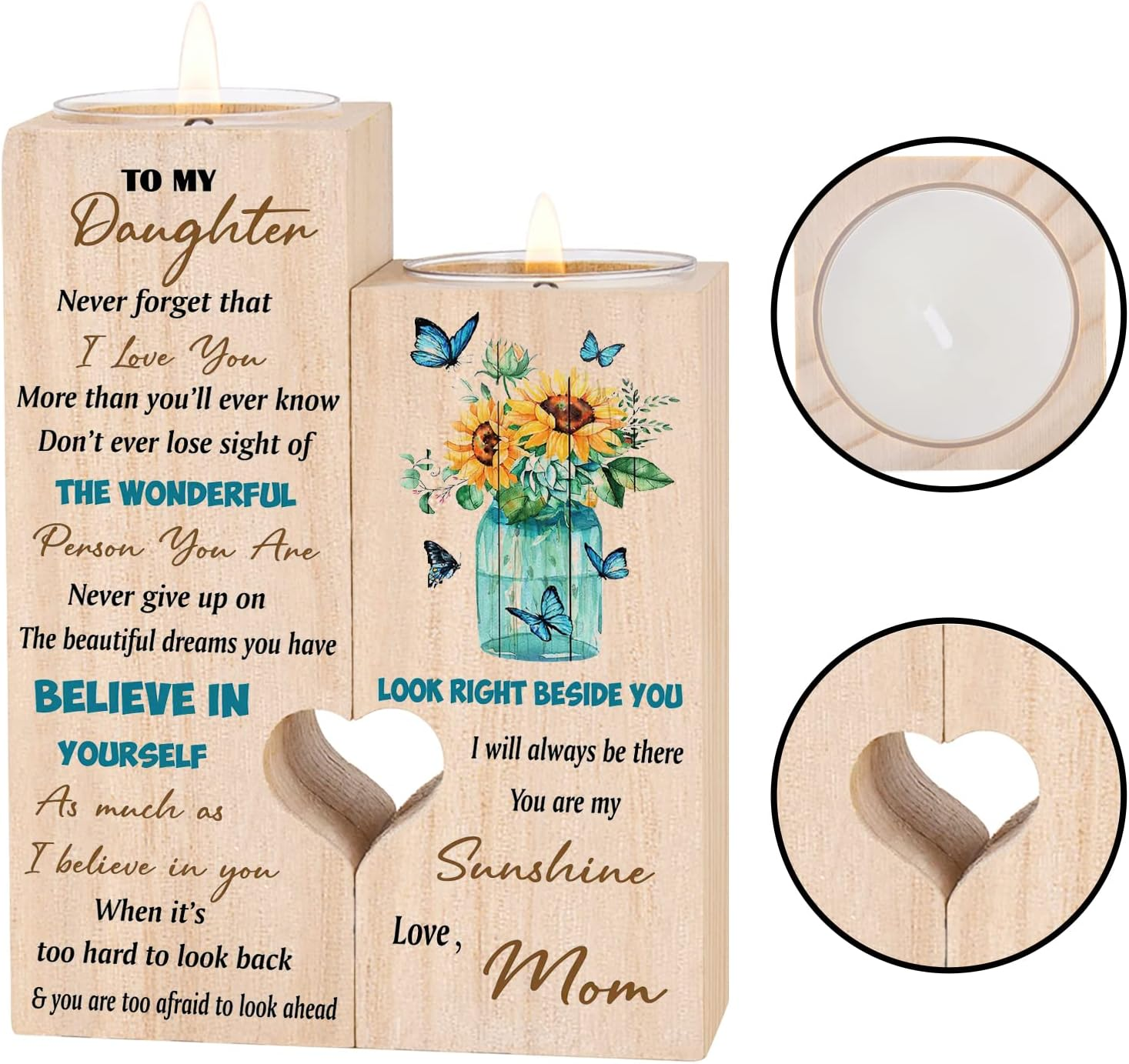 Daughter Gifts from Mom - Unique Christmas Birthday Gifts, Grown Daughter Gift Ideas for Mother'S Day, Graduation, Thanksgiving image number 1