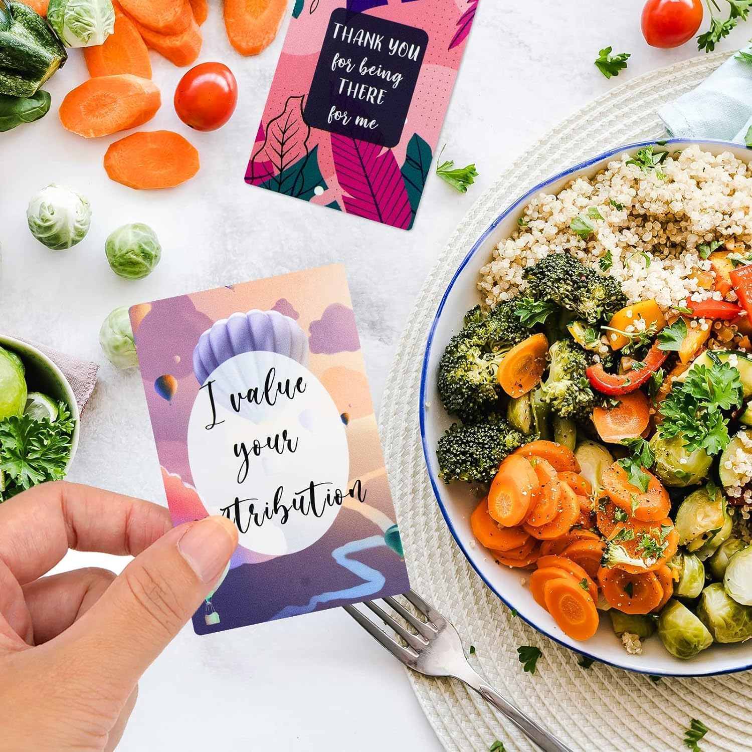 72Pcs Motivational Encouragement Quote Cards Inspirational Cards Positive Kindness Card Small Mini Encouragement Card for Women Students Girls Teens-8.3X5.3Cm image number 2