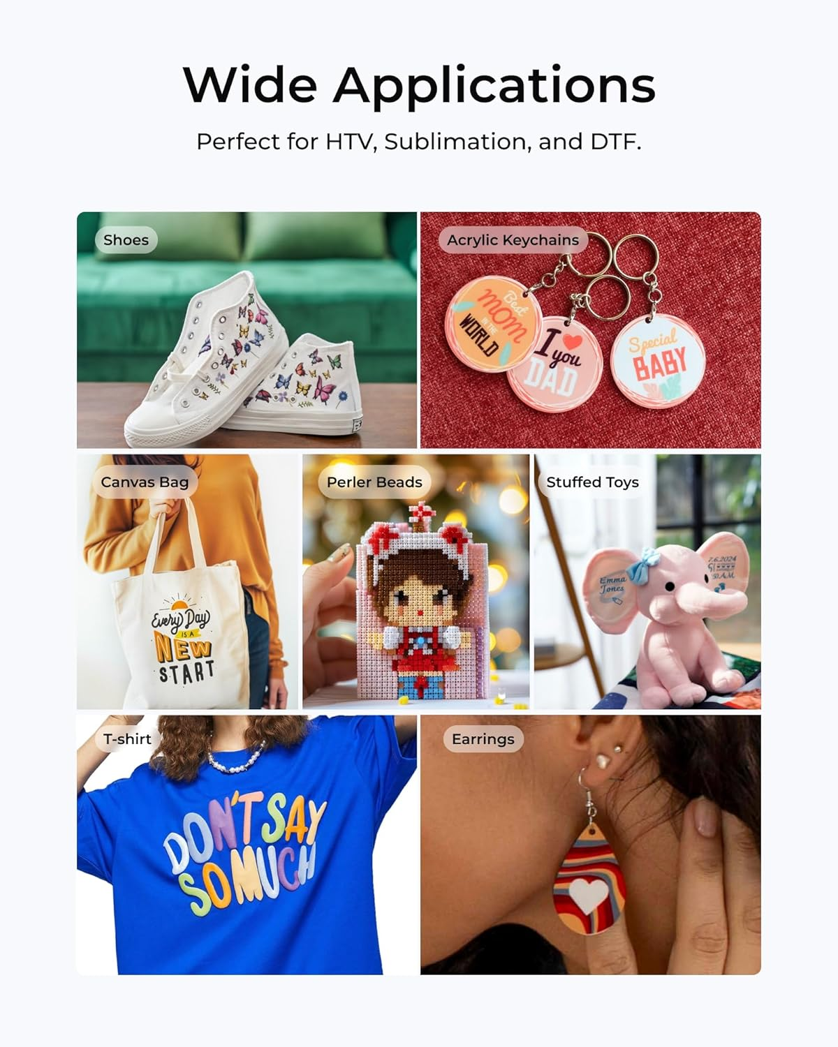 Xtool Mini Heat Press Machine with Wireless Control Pod- Ultra Light Portable Small Heat Press Machine for T-Shirts Shoes Hats, 4 Custom Presets & Fast Heating Mini Iron for Crafting Heating Transfer image number 1