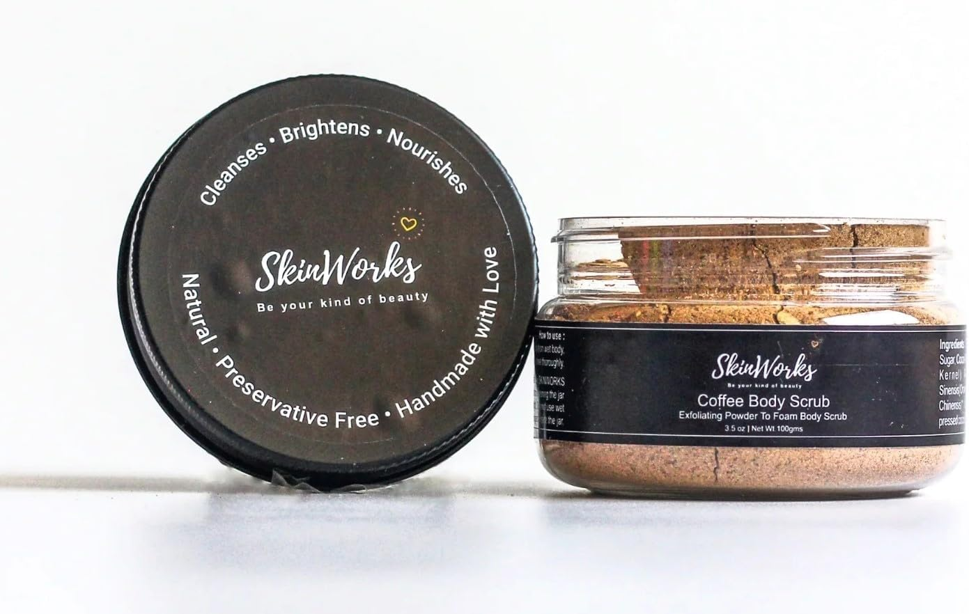 Coffee & Oats Body Scrub for All Skin Type (Coffee Oats Scrub, 180Gm) image number 1