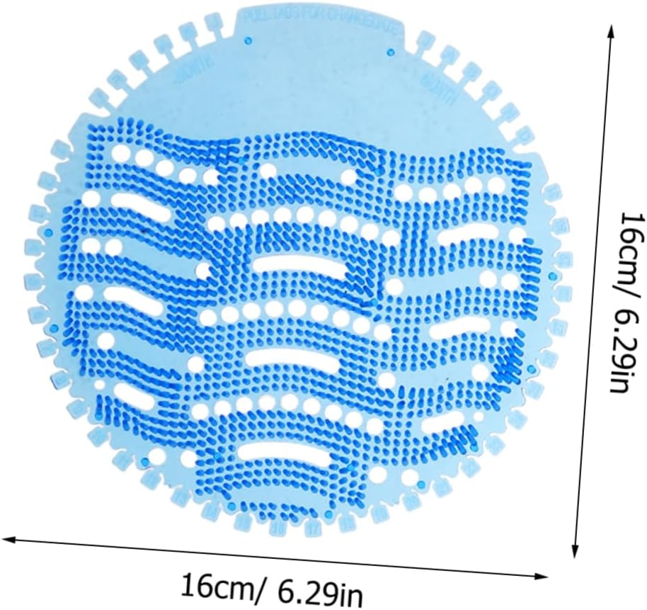 DOITOOL 24 Pcs Scented Urinal Pads Scent Tablets Male Urinal Deodorizer Effective Odor Removal for Public Toilets Assorted Fragrances Easy to Use image number 3