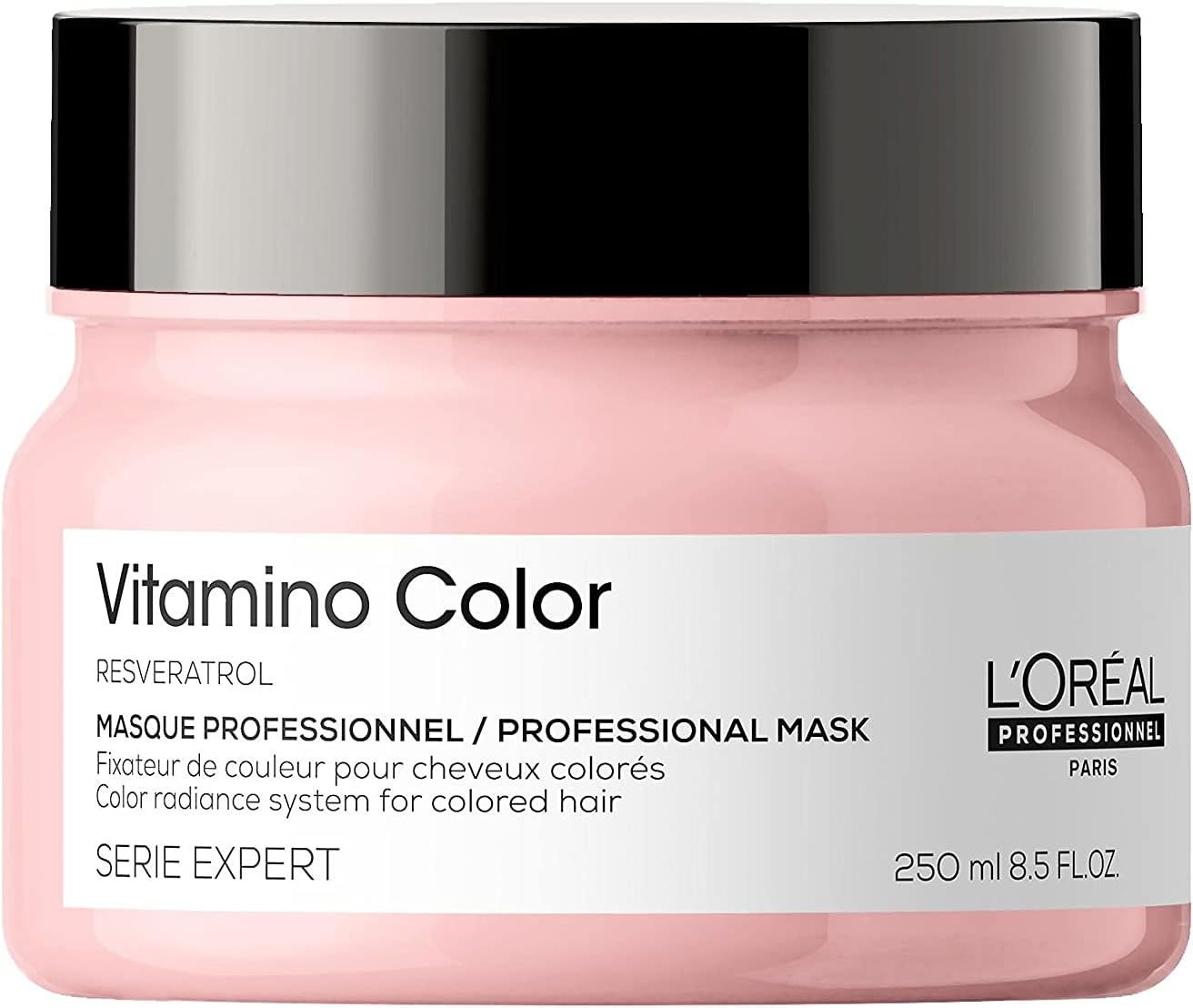 L'Or&eacute;al Professionnel Colour-Retaining Hair Mask for Coloured Hair, with Resveratrol, Expert Series, Vitamino Colour Mask, 250 Ml image number 4