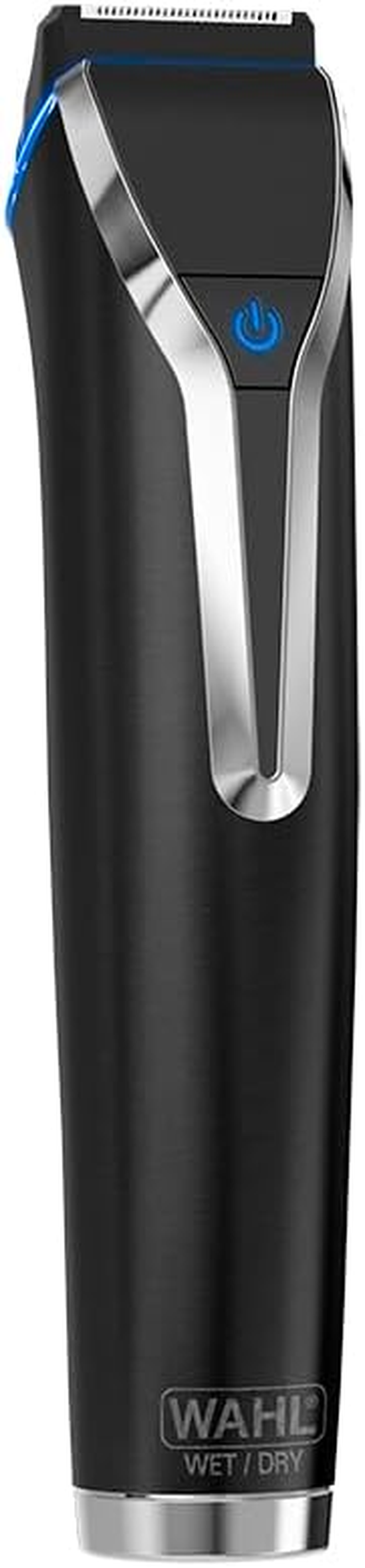Wahl Stainless Steel Waterproof Lithium Ion Beard Trimmer for Men - Black - Electric Shaver, Nose Ear Trimmer, Rechargeable All in One Men'S Grooming Kit