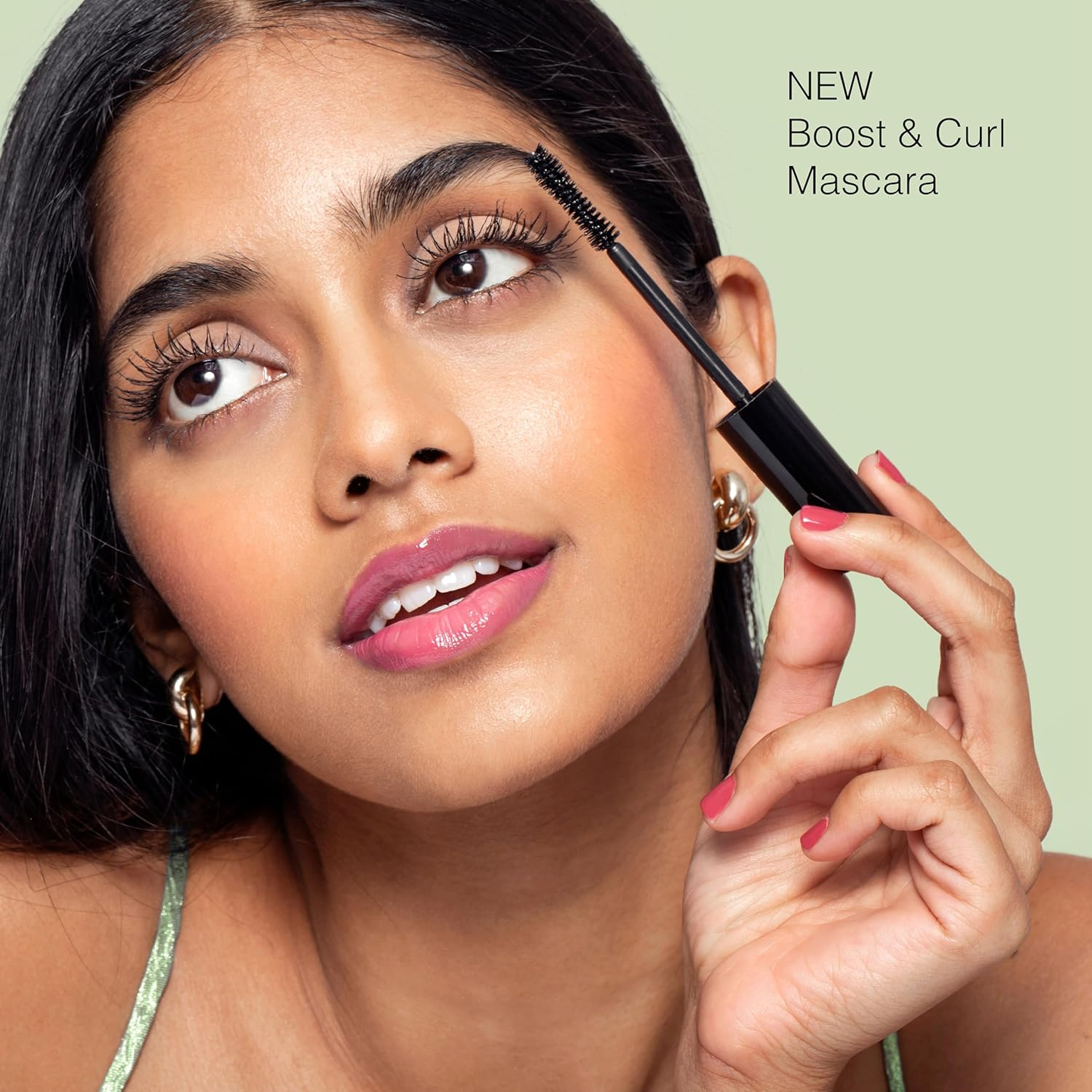 Natio Australia Boost & Curl Lifting Mascara - Black 8.5Ml - Curling Mascara with Hourglass-Shaped Brush - Clump-Free, Flake-Free & Transfer-Proof, Vegan Friendly & Cruelty Free image number 5