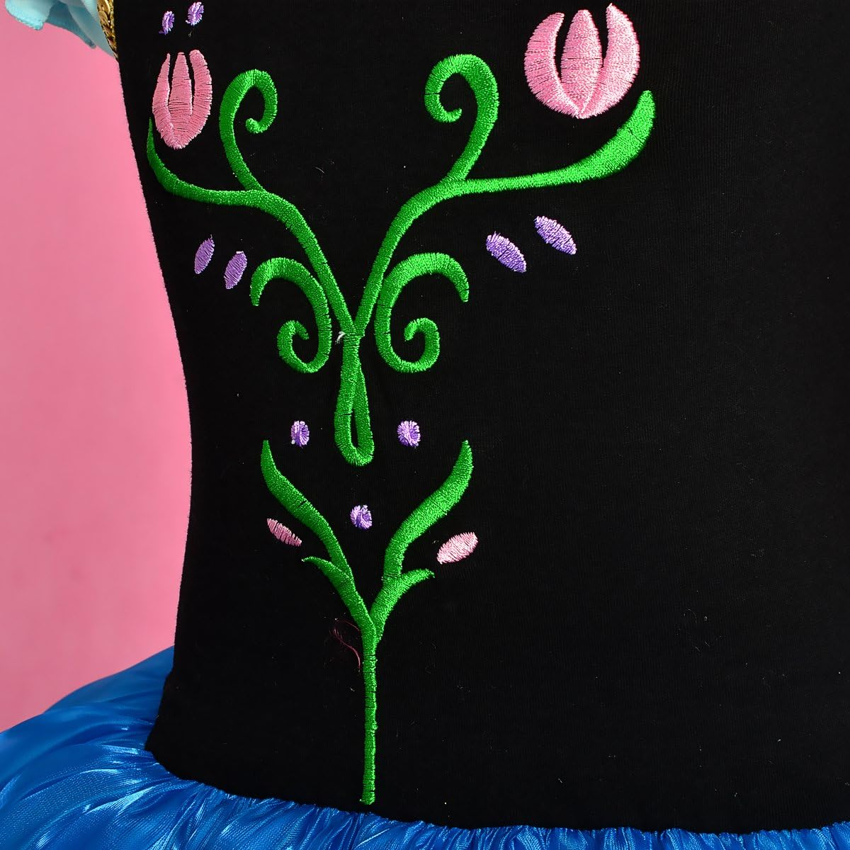 Dressy Daisy Ice Princess Ballet Tutu Dress for Toddler & Little Girls Ballerina Dance Costume Outfit Dancewear Size 2 to 7 Blue 059 image number 5