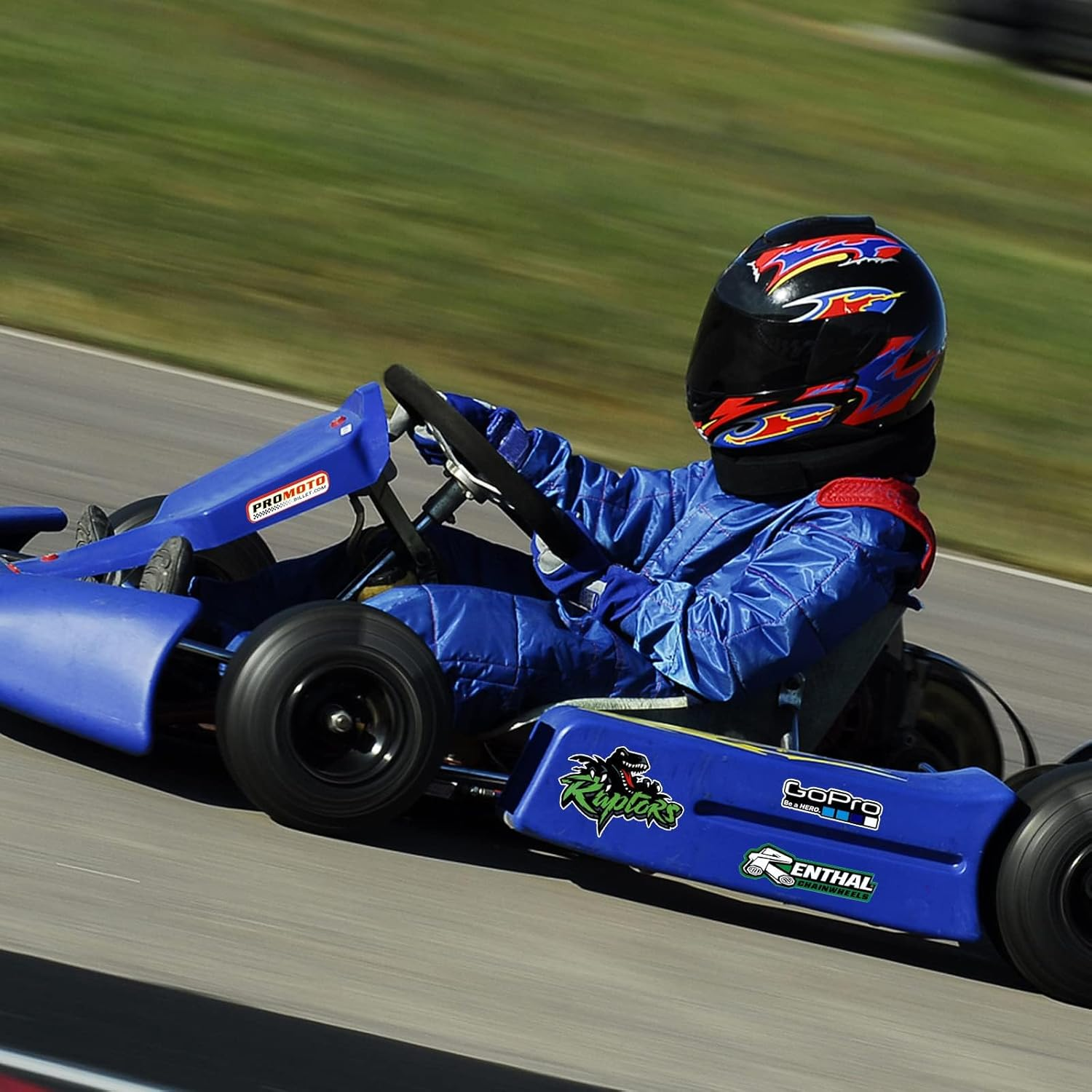 Motorcycle Sticker, Monster Energy Sticker, Sponsors Sticker, Moto Motocross Stickers Kit, Racing Sticker, for Offroad Motorcycles and Helmets Motorcycle Enthusiasts (Dinosaurs) image number 4