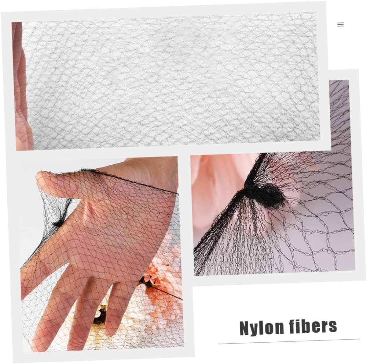 Mikinona 100Pcs Hair Net Bulk Jewelry Bulk Food Hair Nets for Women Invisible Wig S Invisible S Nylon Black Elastic Mesh Bun Bun Cover Dress-Up Accessories image number 1