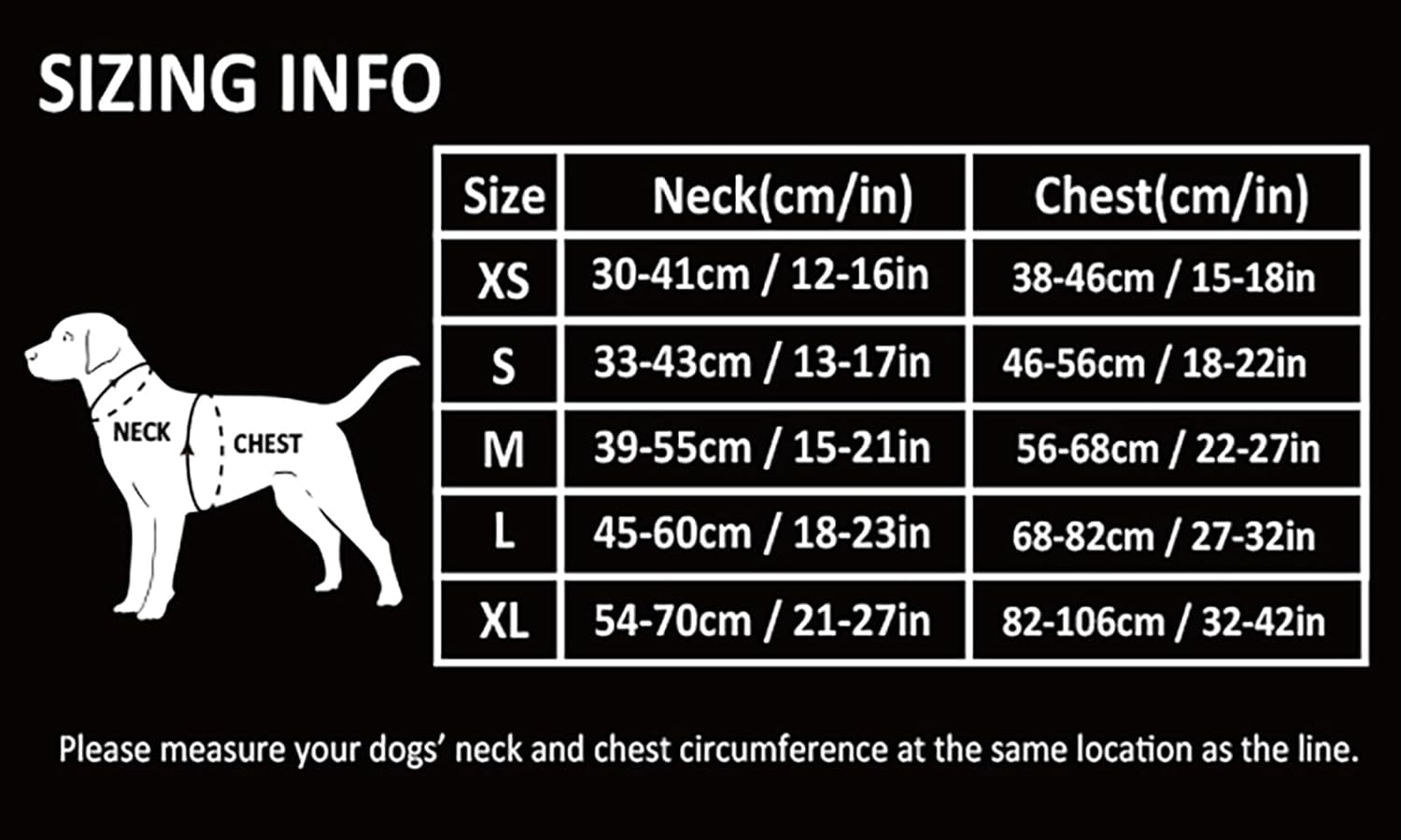 TRUE LOVE Dog Harness Outdoor Adventure II Reflective Vest 2 Leash Attachments Matching Leash Collar Available TLH6071 （Black, L: Chest 68-82Cm/27-32.5In image number 2