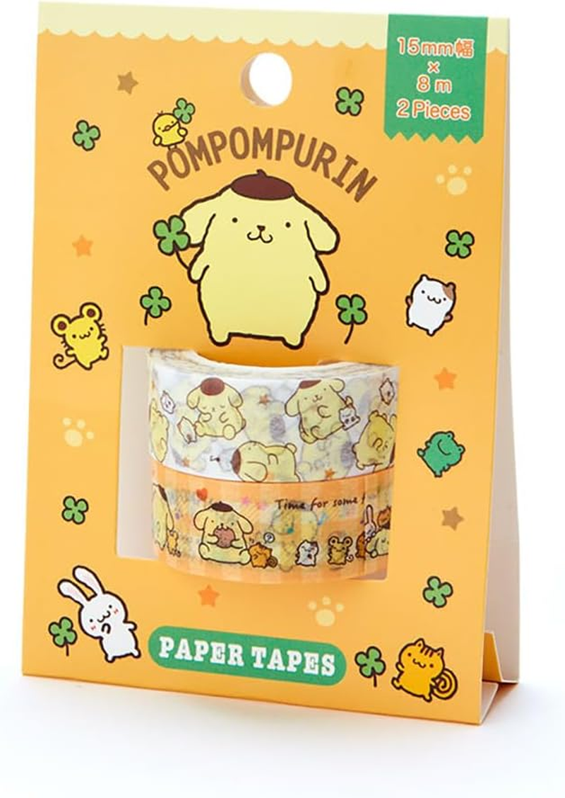 Sanrio 550540 Tuxedo Thumb Paper Tape, Set of 2 image number 1