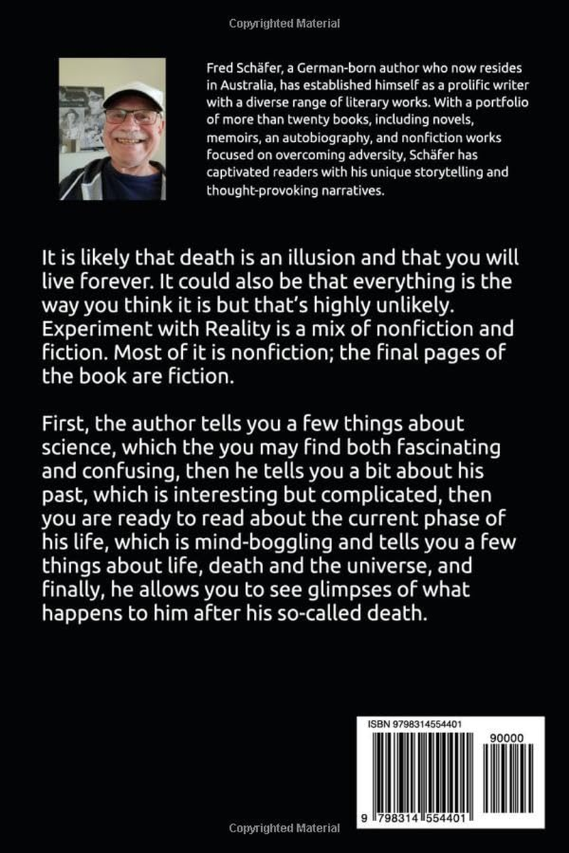 Experiment with Reality: a Philosophical Novel