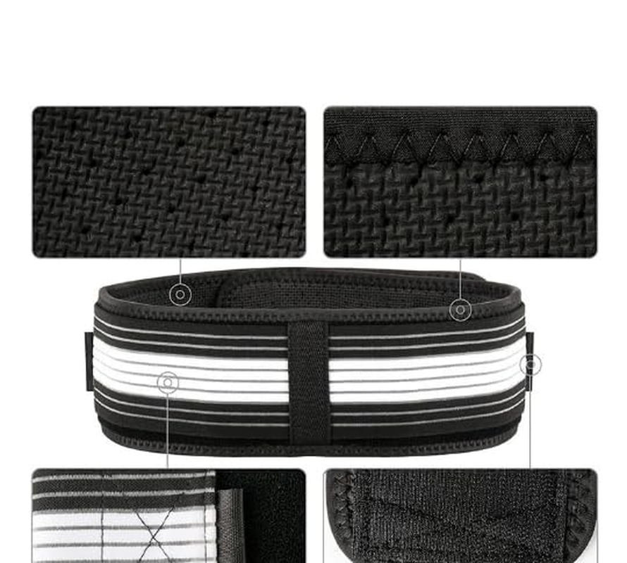 SI Joint Support Belt with Dual Compression Bands, Adjustable Stabilising Belt for Joint Pain Relief, Black image number 1