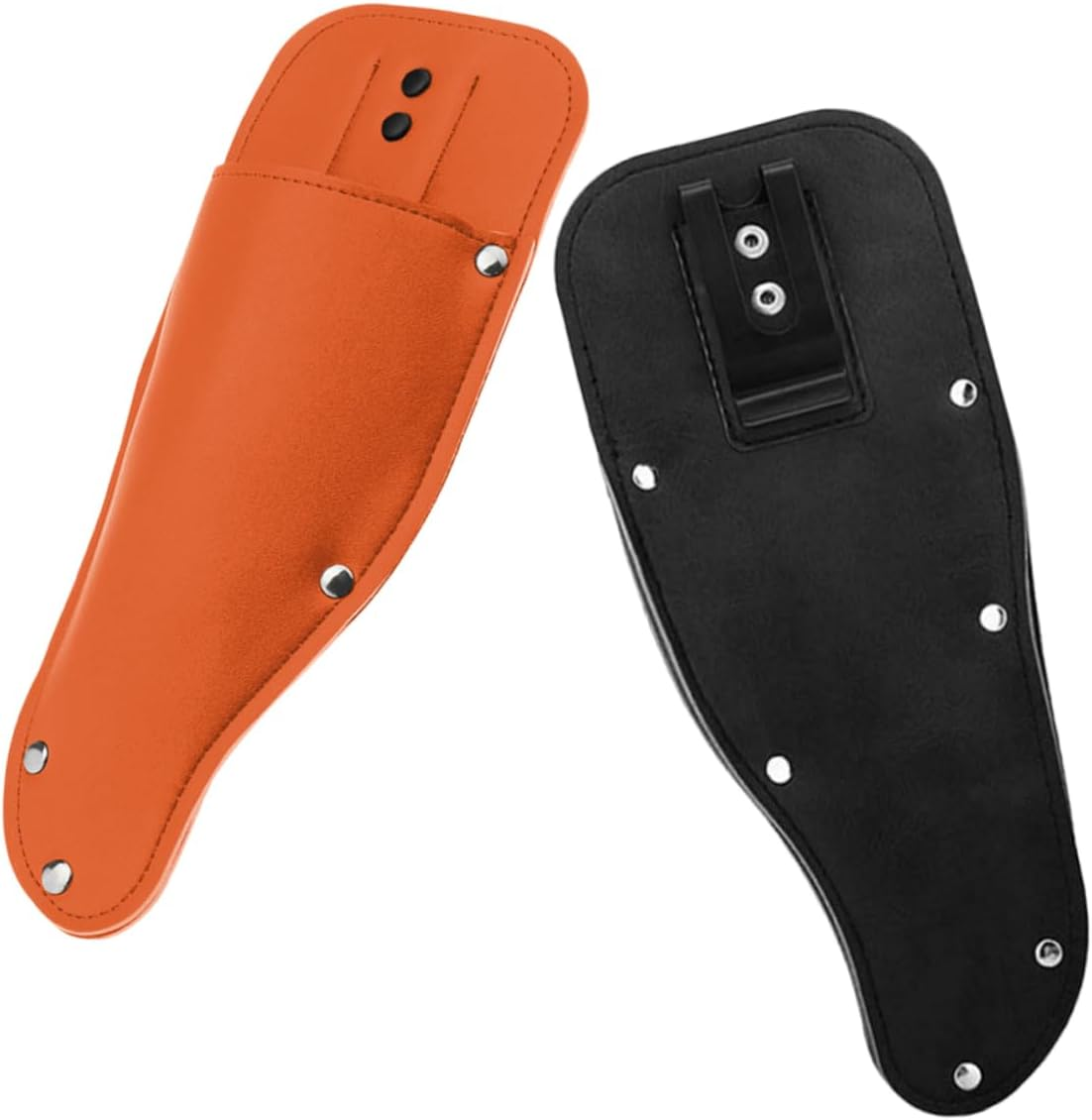 CAXUSD 2Pcs Elegant Retro Design Gardening Pruning Shears Leather Scissor Case for Plant Care image number 3