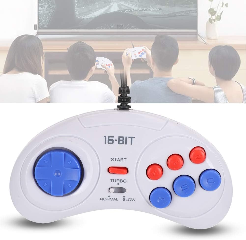 OEBUAFI Mini Handheld Game Console Ergonomic White Gaming Controller with Function For, Portable Entertainment for Gamers Everywhere image number 2