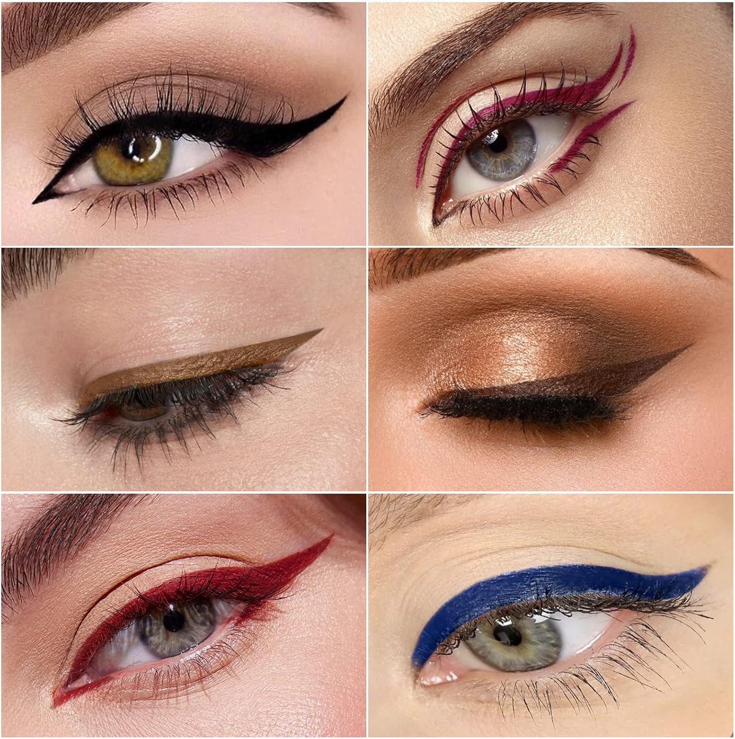 Boobeen Liquid Eyeliner Pen, Matte Eye Liner with Precision Tip, Long Lasting Eyeliner Pencil for Bold Eye Makeup, Glides on Smoothly - 02 image number 3