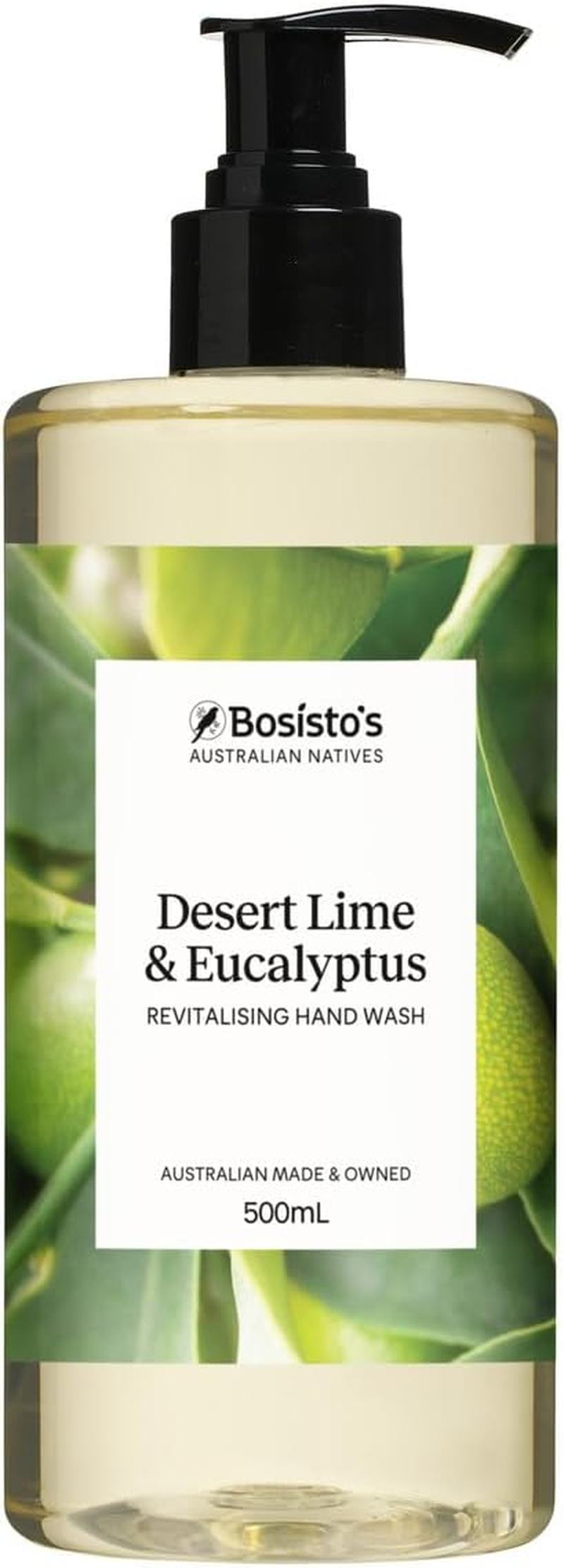 Bosisto'S Desert Lime & Eucalyptus Hand Wash 500Ml image number 2
