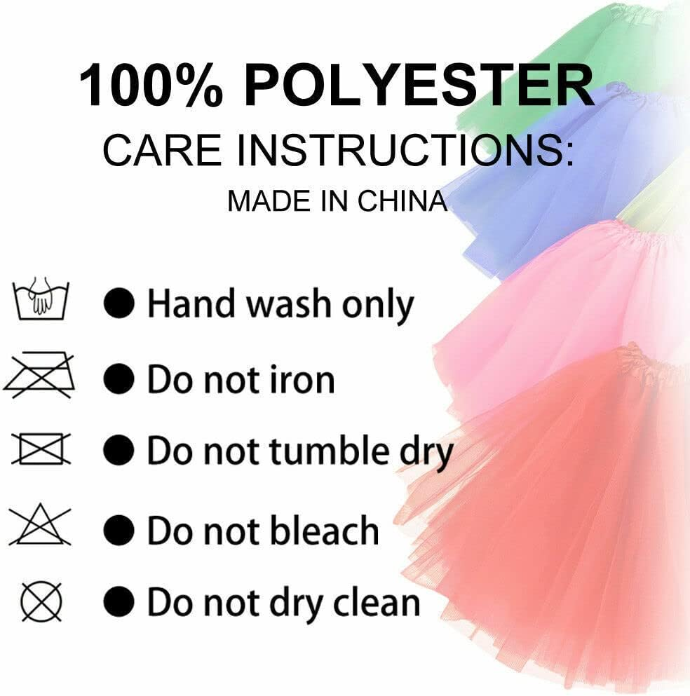 Women Adults Girls Elegant Polyester Tutu Skirt Princess Dressup Party Costume Ballet Dancewear - 3-Layer Design, Adjustable Waist - Adult and Kids Sizes Purple image number 4