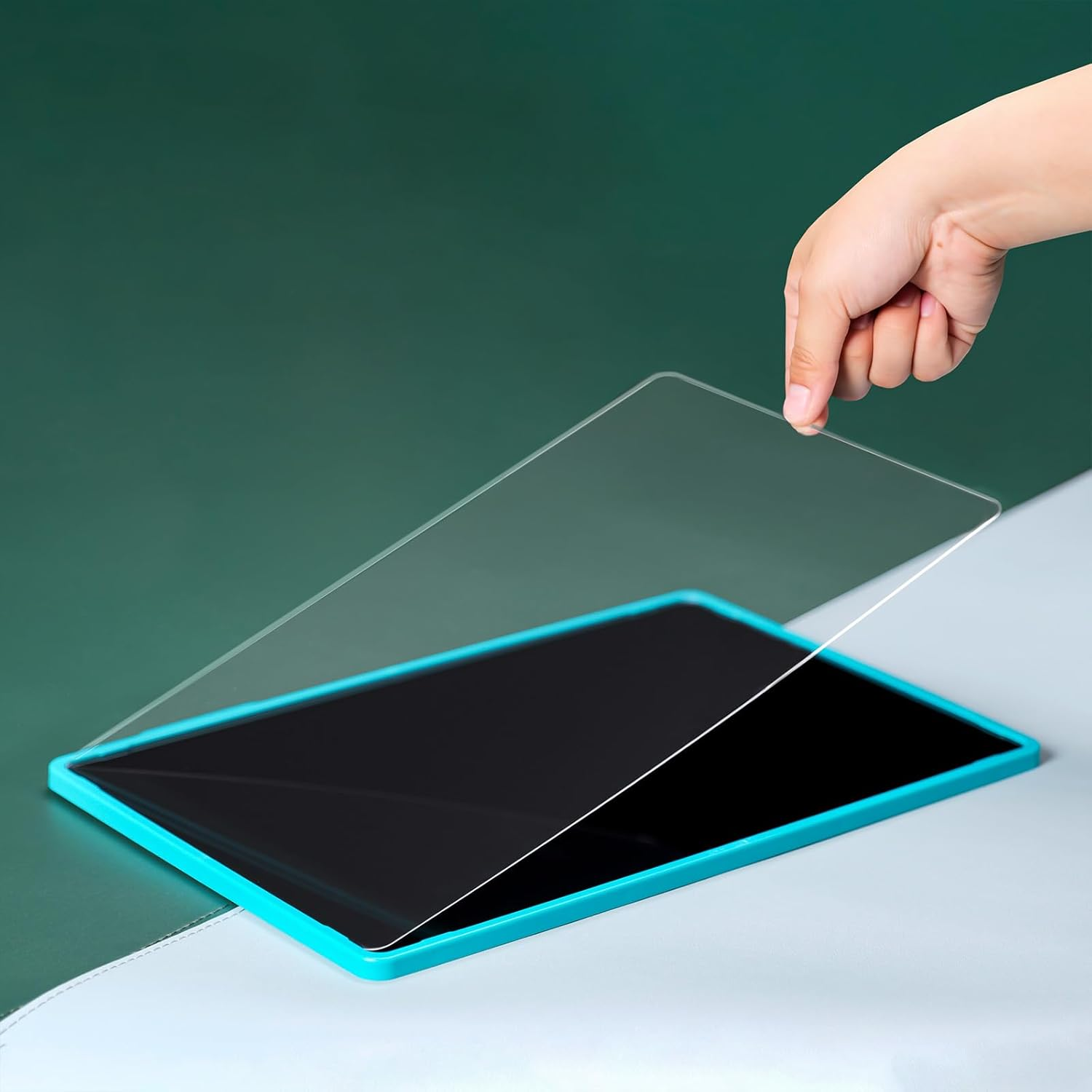 Ibywind for Samsung Galaxy Tab S10 FE+ 13.1" Screen Protector,With 2Pcs Tempered Glass,[Fingerprint Reader,Easy to Install] image number 3