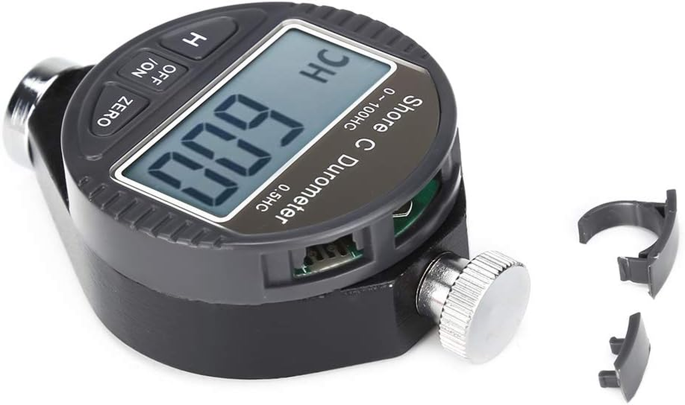 Rubber Tire Durometer, Digital Rubber Hardness Tester, Tire Durometer, Easy to Carry 100HD C Durometer Shore Durable and Stable for Measure Rubber Silica Gel image number 5