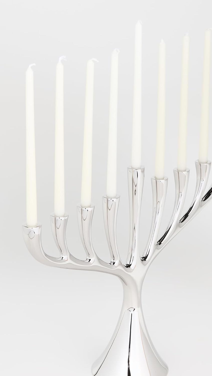Georg Jensen Cobra Menorah Stainless Steel, Silver, One Size image number 1