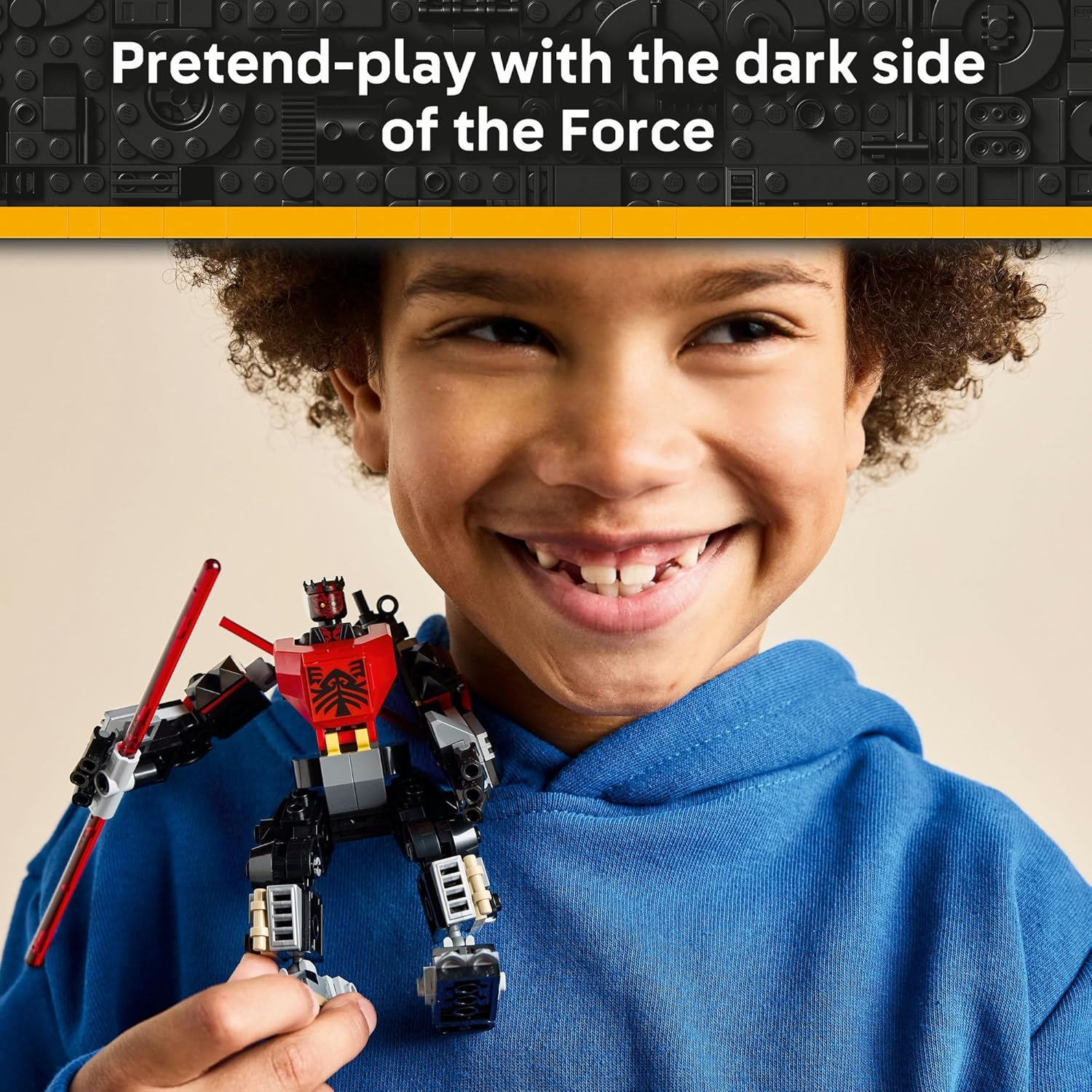 LEGO&reg; Star Wars: the Clone Wars&trade; Darth Maul&trade; Mech 75411 Building Toy for Boys, Girls, Fans and Fantasy Lovers Aged 6 Years Old Plus, Toy Idea for Kids, Includes a Large Double-Bladed Red Lightsaber&trade; image number 1