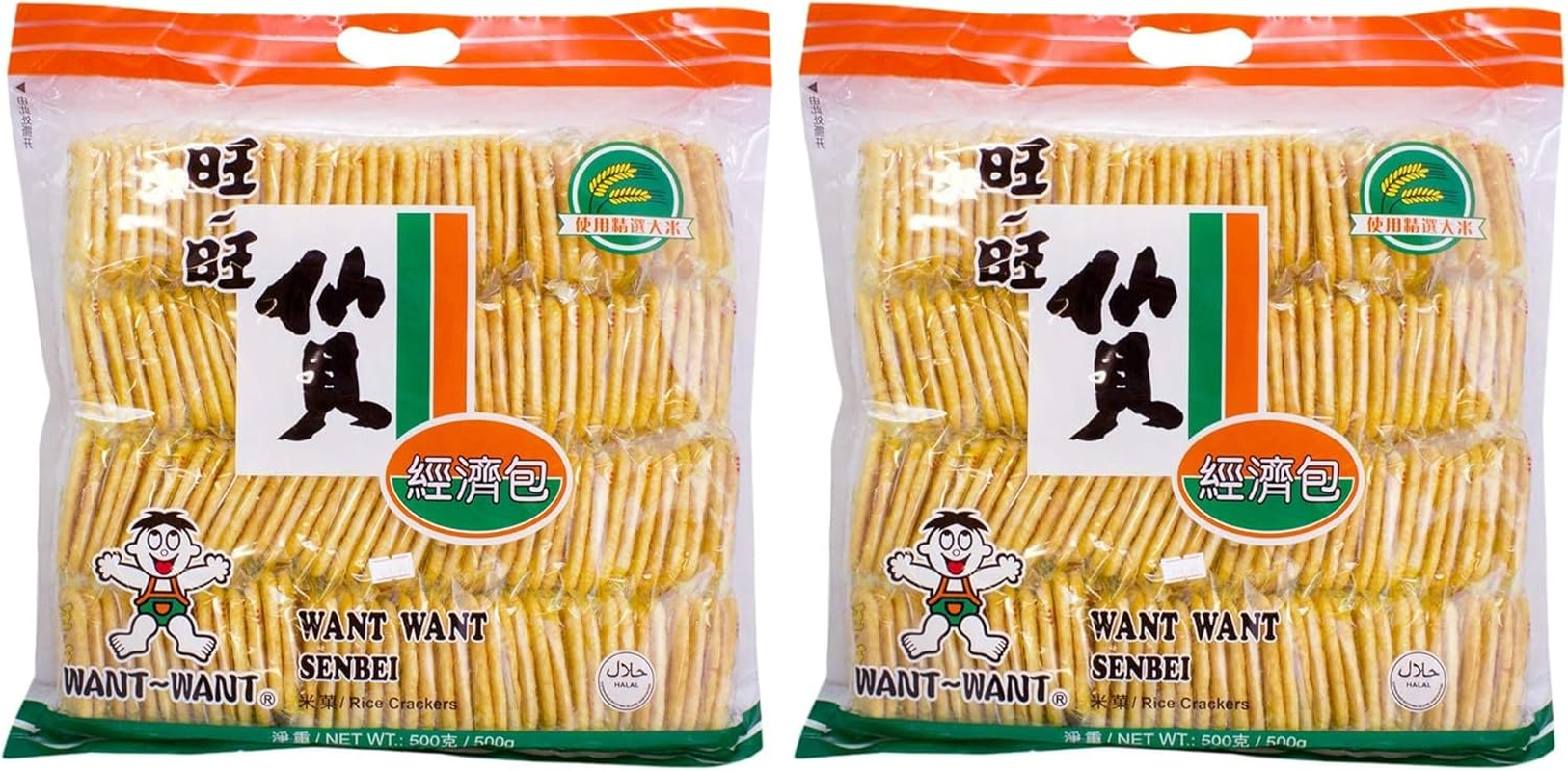 Hot Kid Want Want Senbei 112Gm image number 1